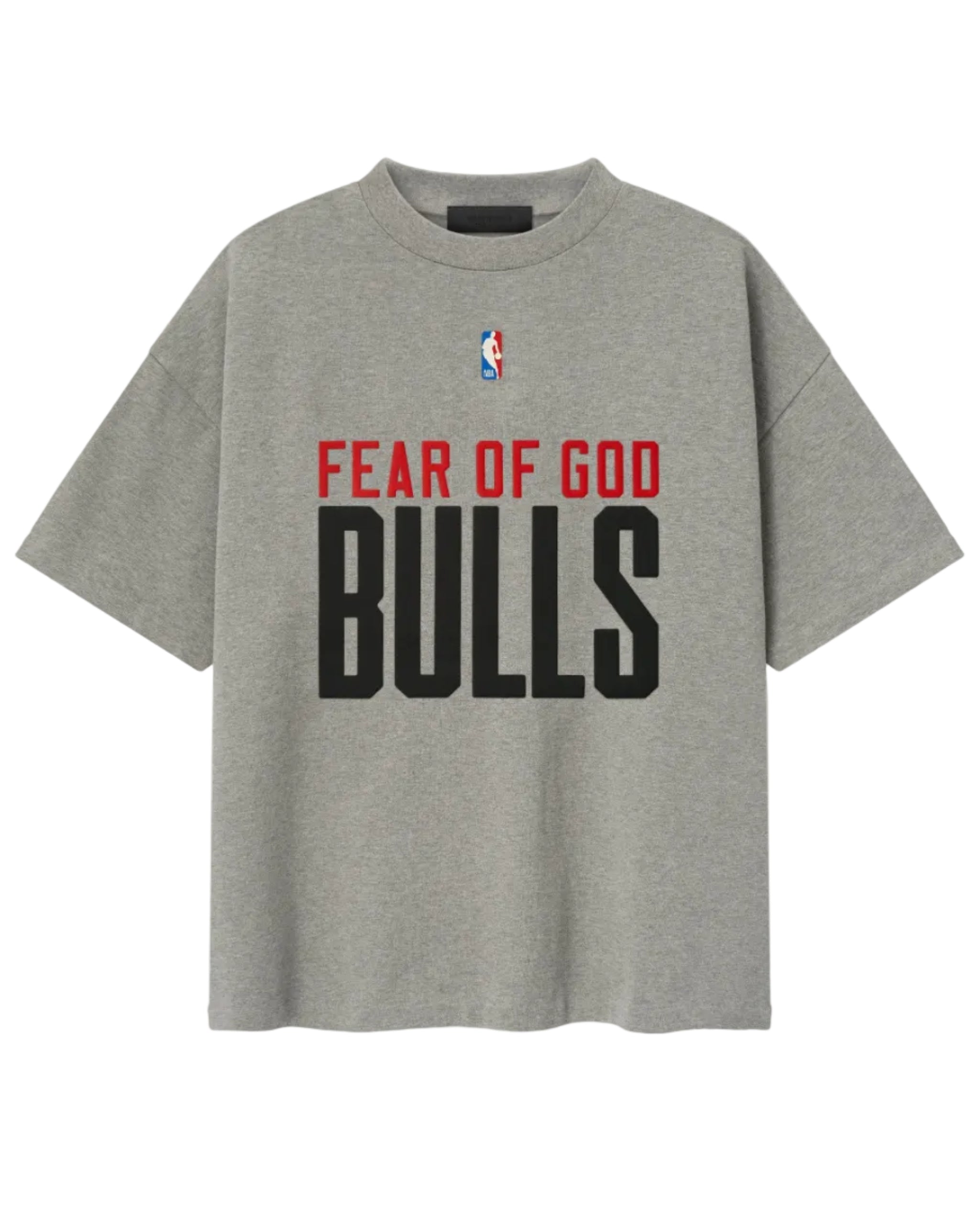 NBA x Essentials Chicago Bulls Heavy Jersey 90's Fit T-Shirt