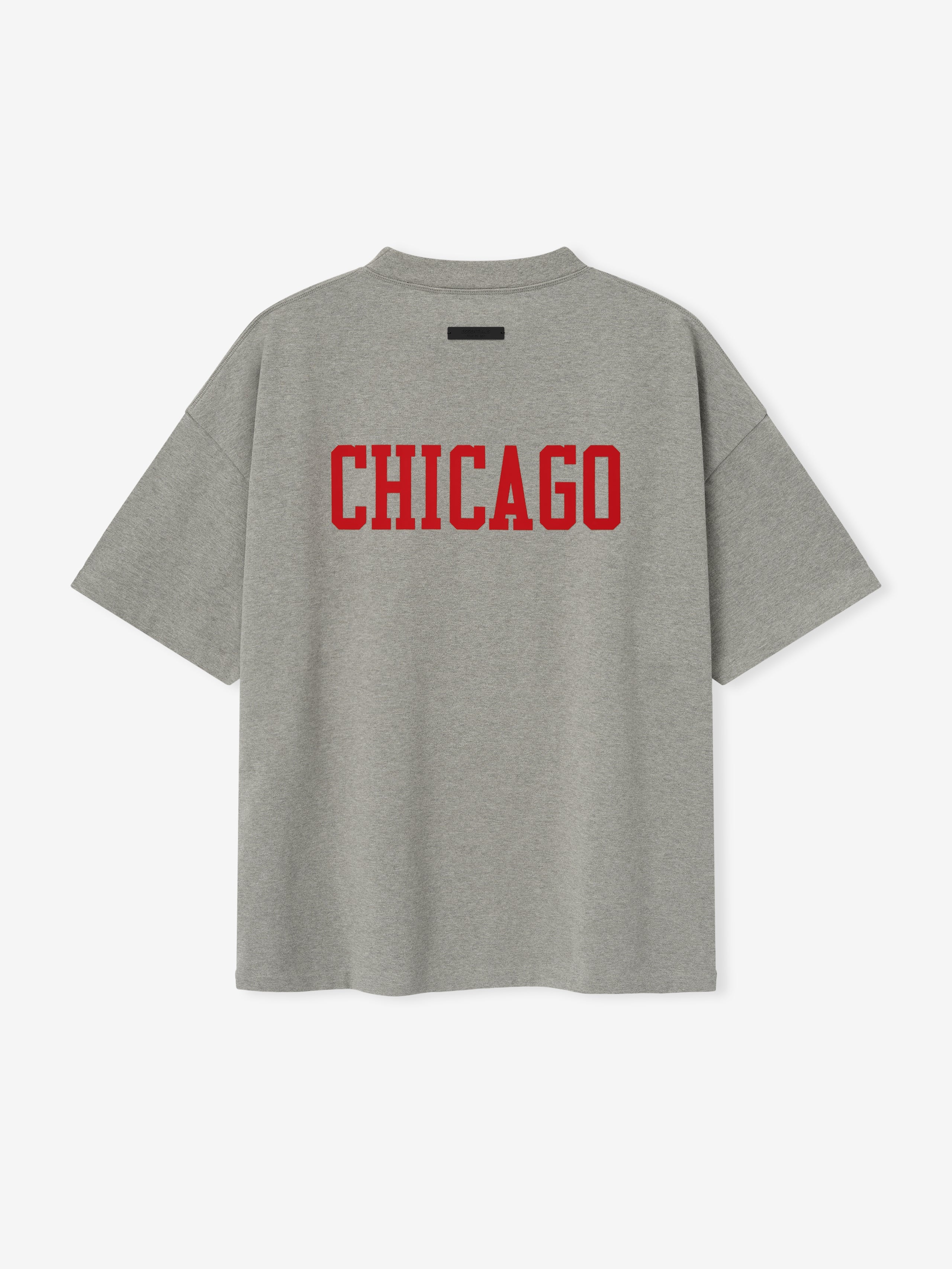 NBA x Essentials Chicago Bulls Heavy Jersey 90's Fit T-Shirt