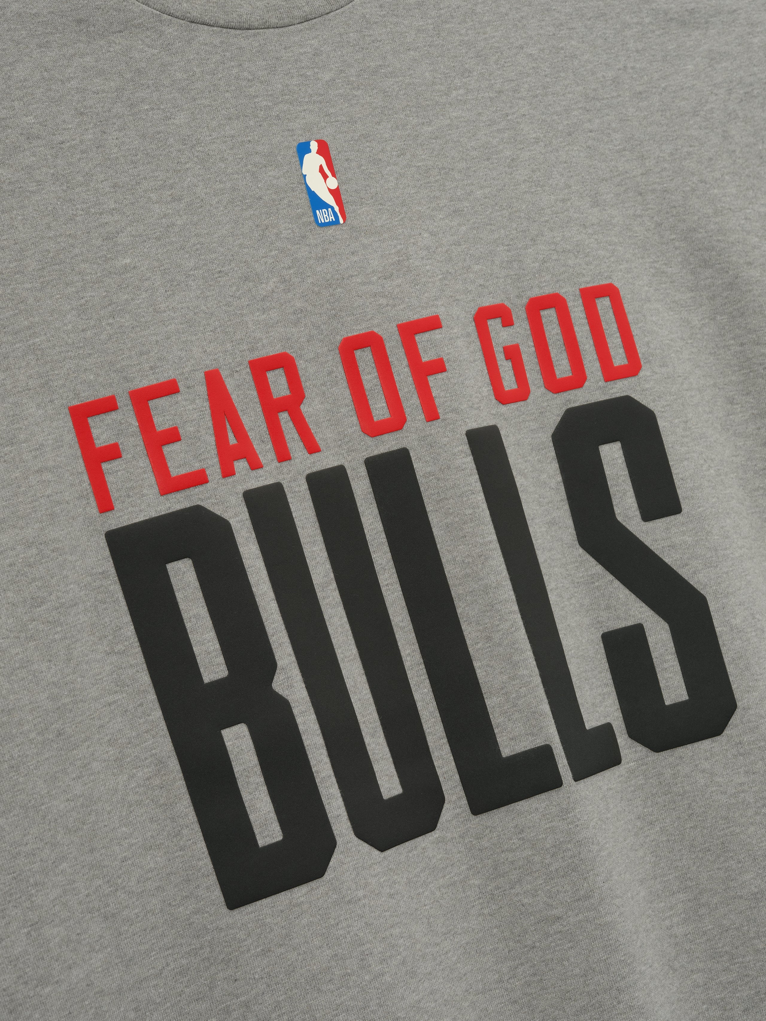 NBA x Essentials Chicago Bulls Heavy Jersey 90's Fit T-Shirt