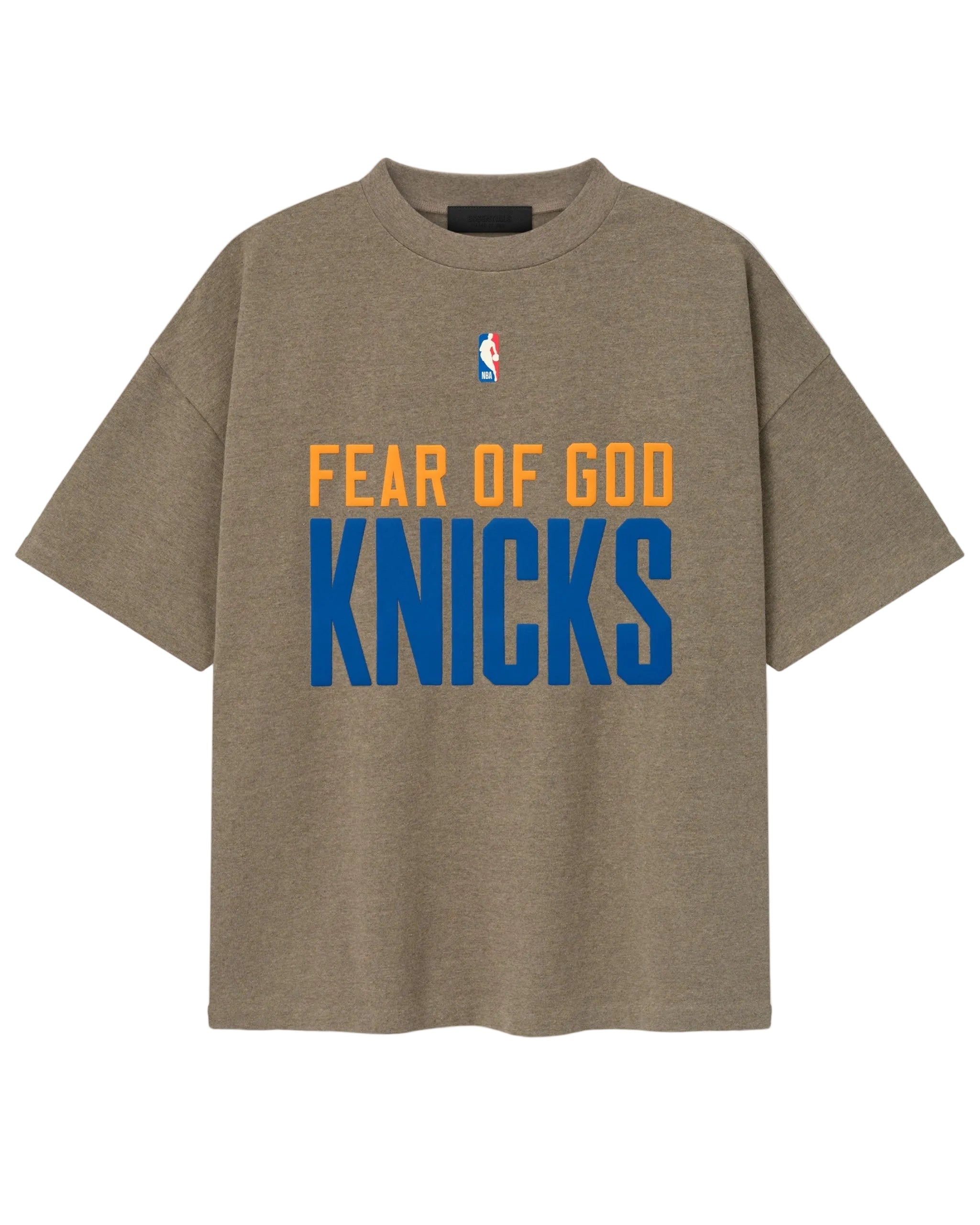 NBA x Essentials New York Knicks Heavy Jersey 90's Fit T-Shirt