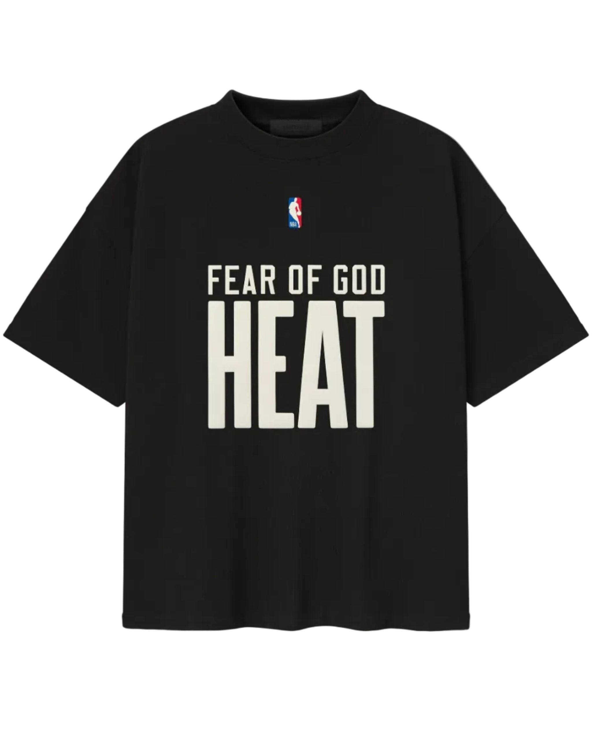 NBA x Essentials Miami Heat Heavy Jersey 90's Fit T-Shirt