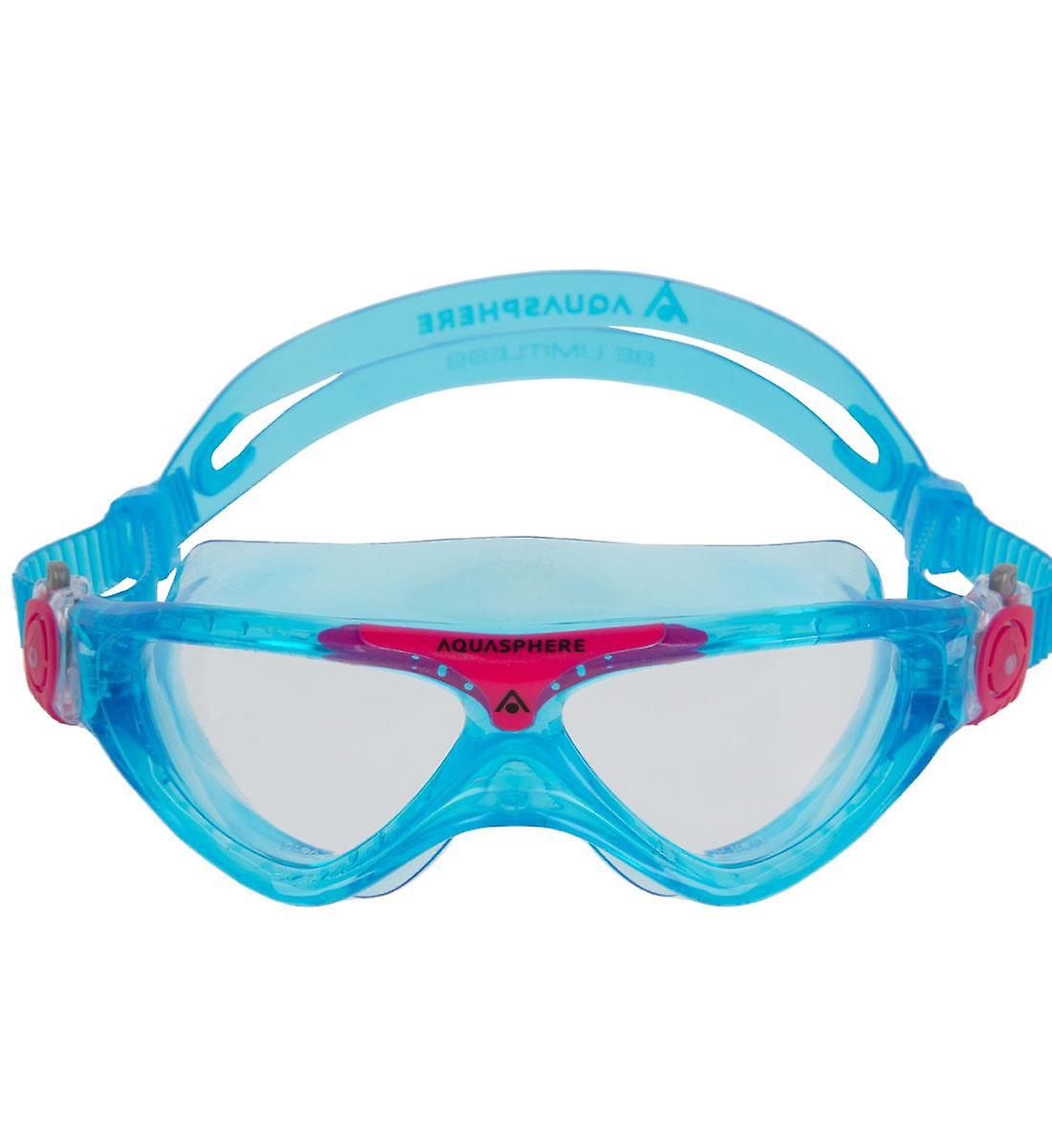 Vista Junior A1 Turquoise Pink Swim Mask