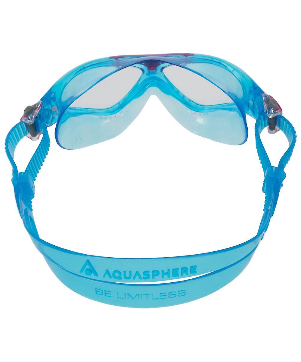 Vista Junior A1 Turquoise Pink Swim Mask