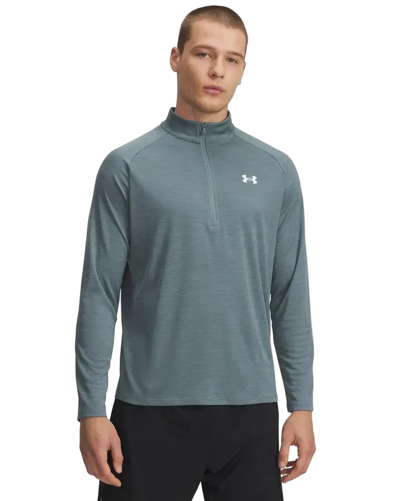 Mens Tech Textured 1/2 Zip