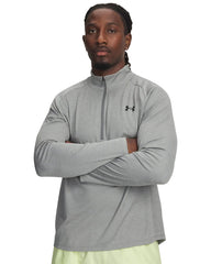 Mens Tech Textured 1/2 Zip