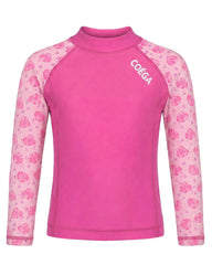 Girls Shells Long Sleeve Rashguard