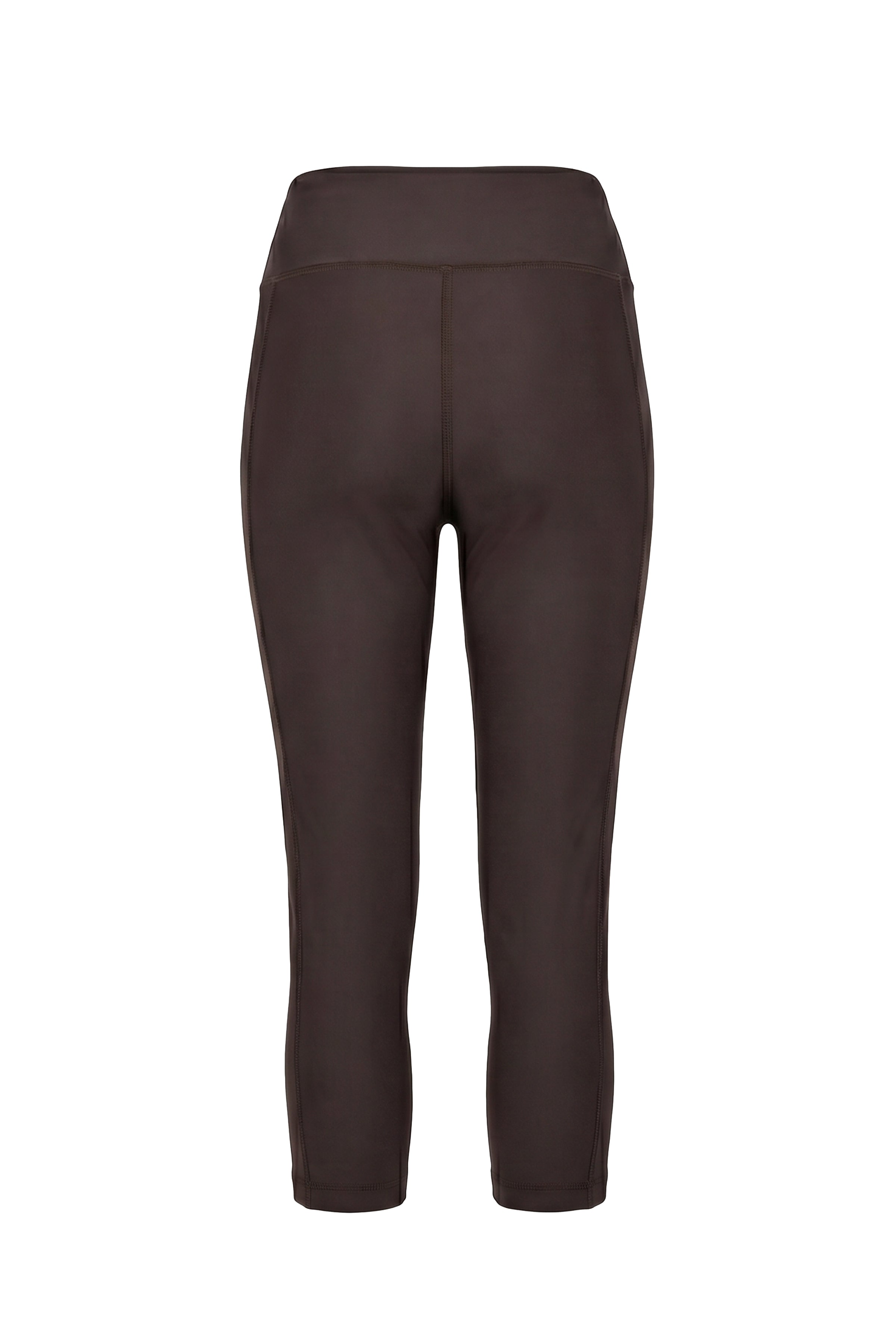 Womens Coffee 3/4 Swim Tights