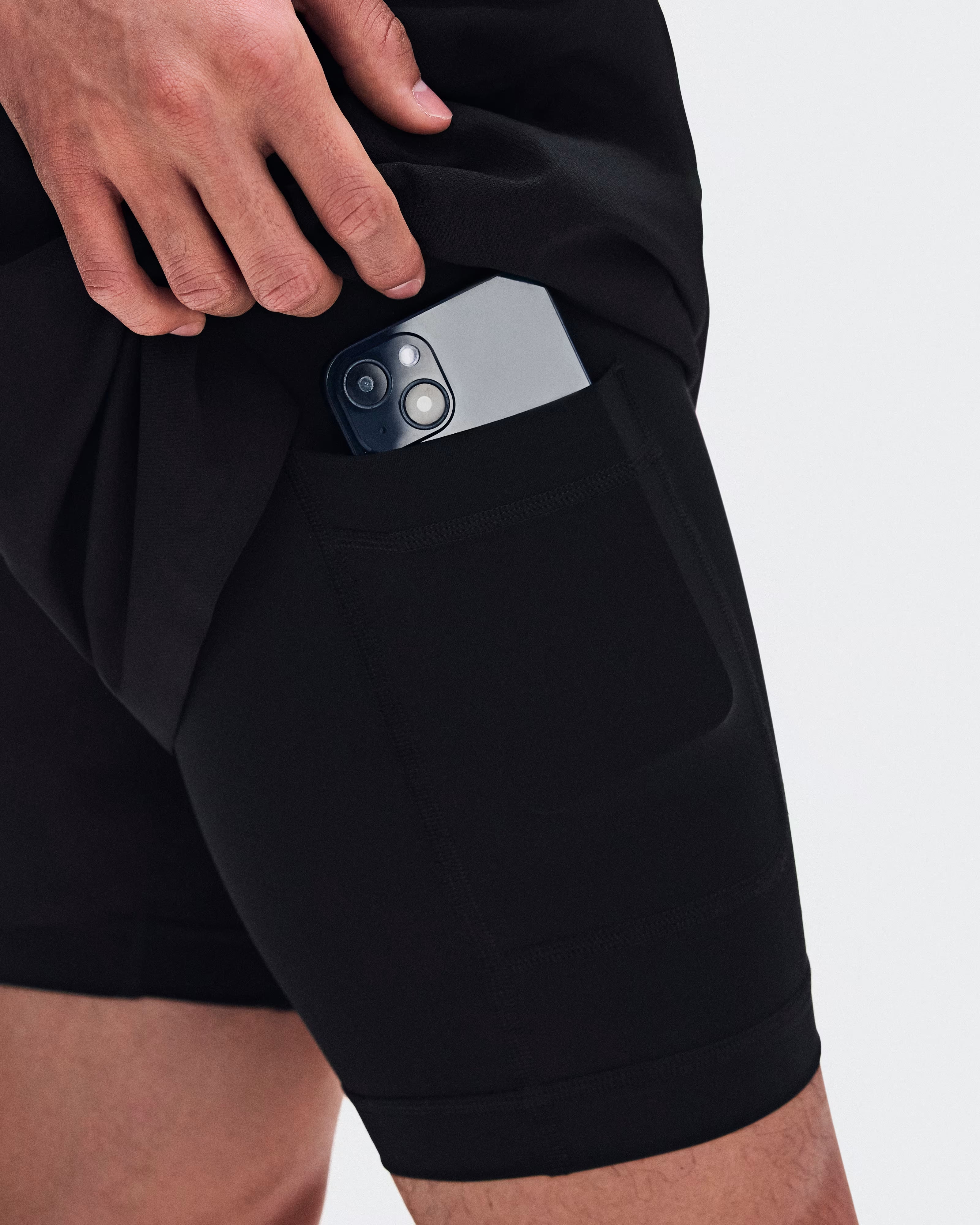 Mens Train 2 in 1 Shorts