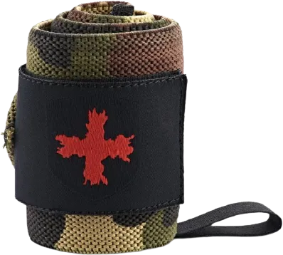 Red Line Camo Wrist Wraps