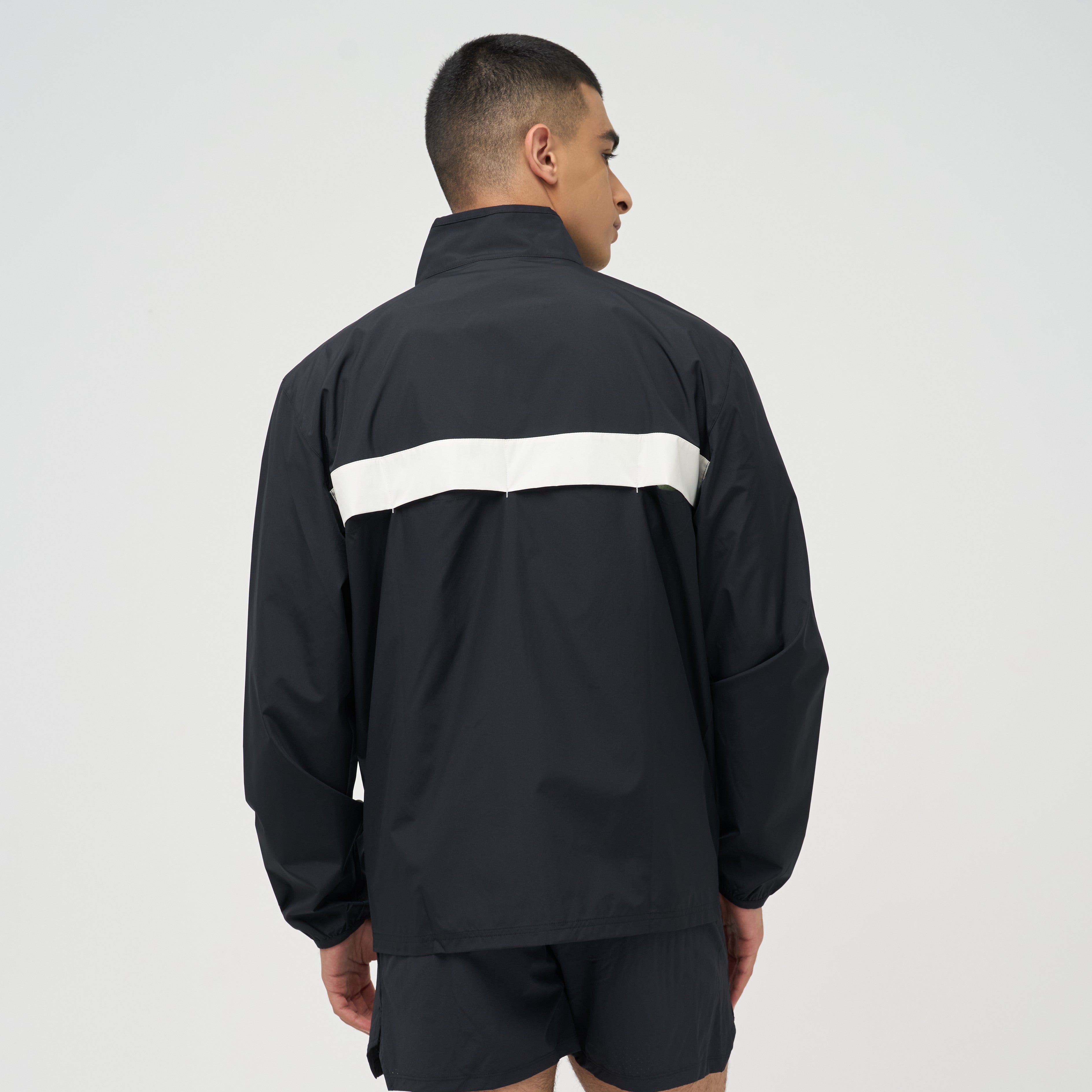 Mens Doha Marathon Athletics Packable Jacket