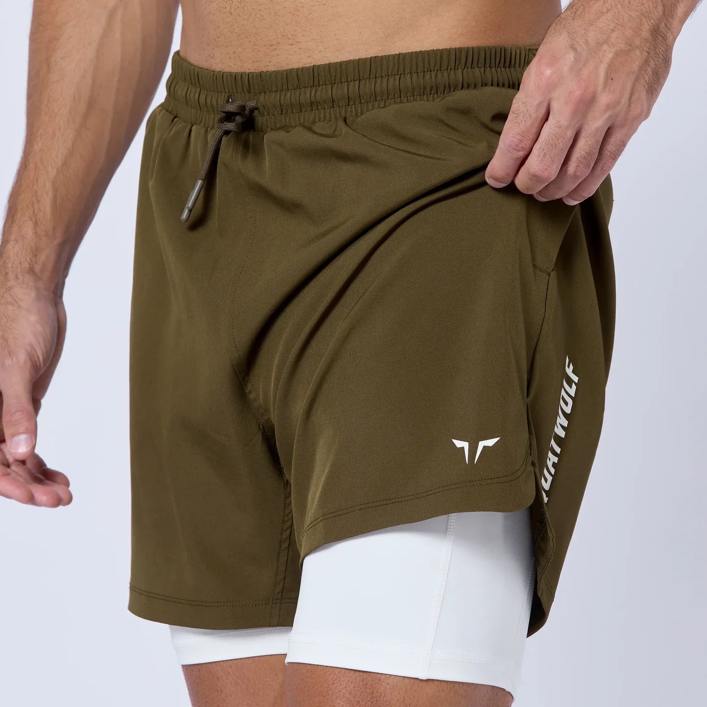 Mens Essential Pro 5 Inch 2 in 1 Short