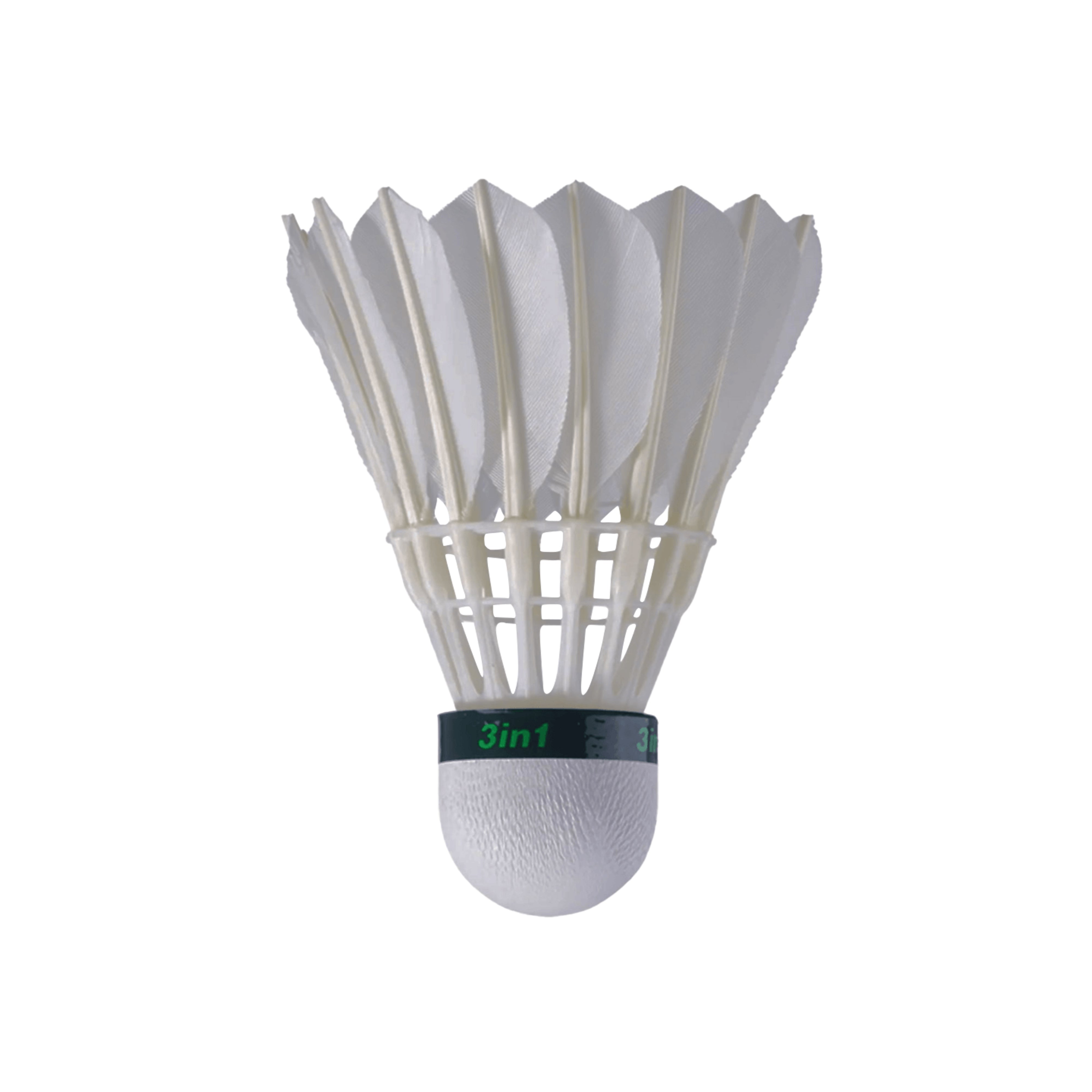 TF-Hybrid Badminton White Shuttlecock