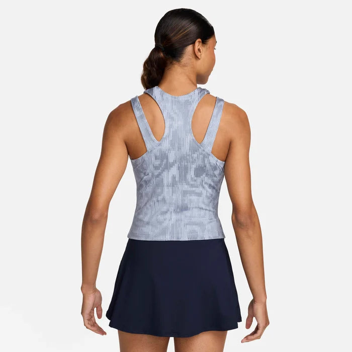 Womens Tennis Dri-Fit Court All Over Print Slam Tank