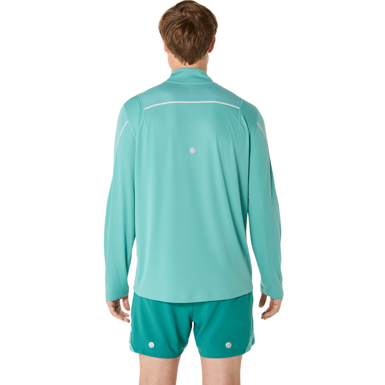 Mens Raod Light-show 1/4 Zip Longsleeve Top