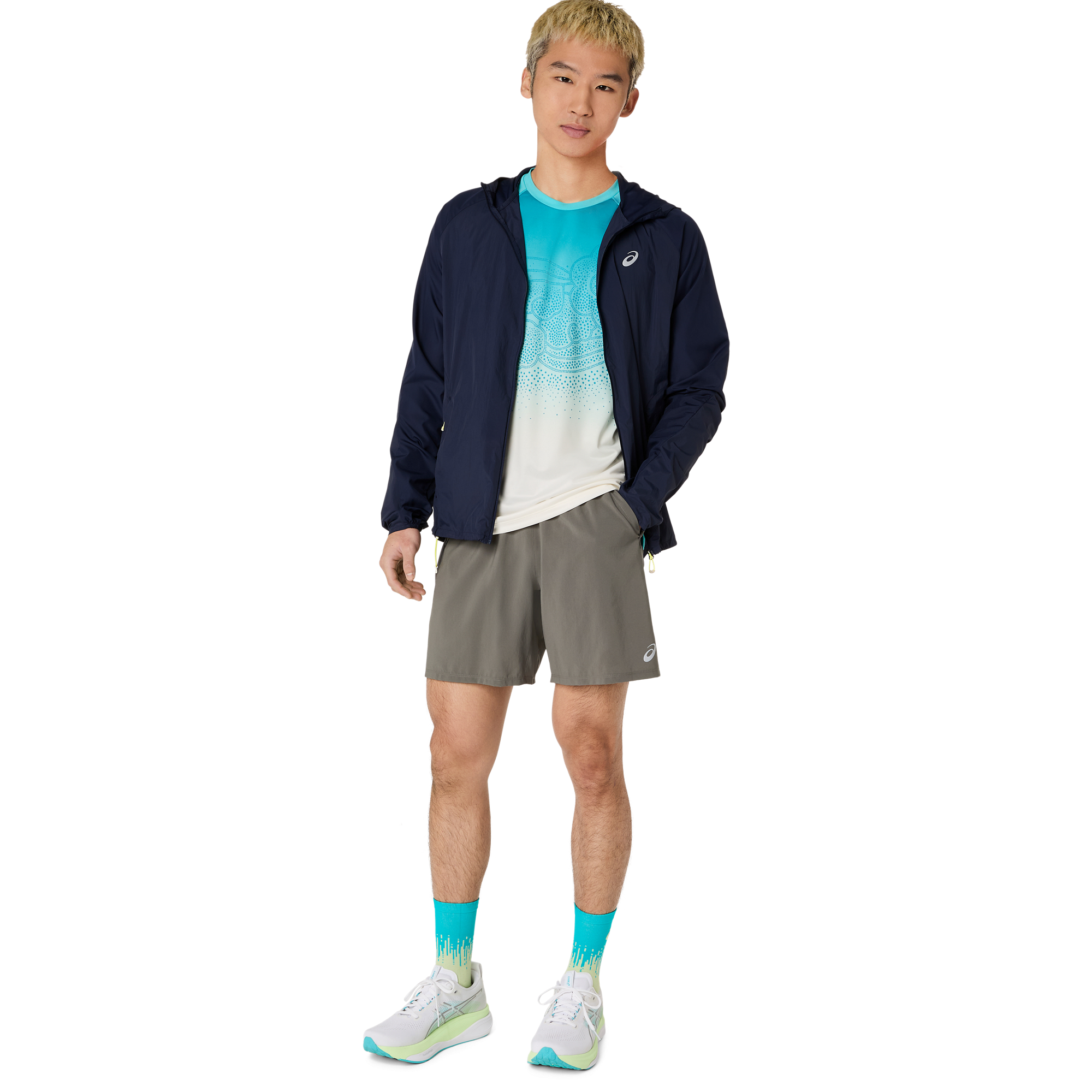 Mens Road 2in 1 7 Inch Short