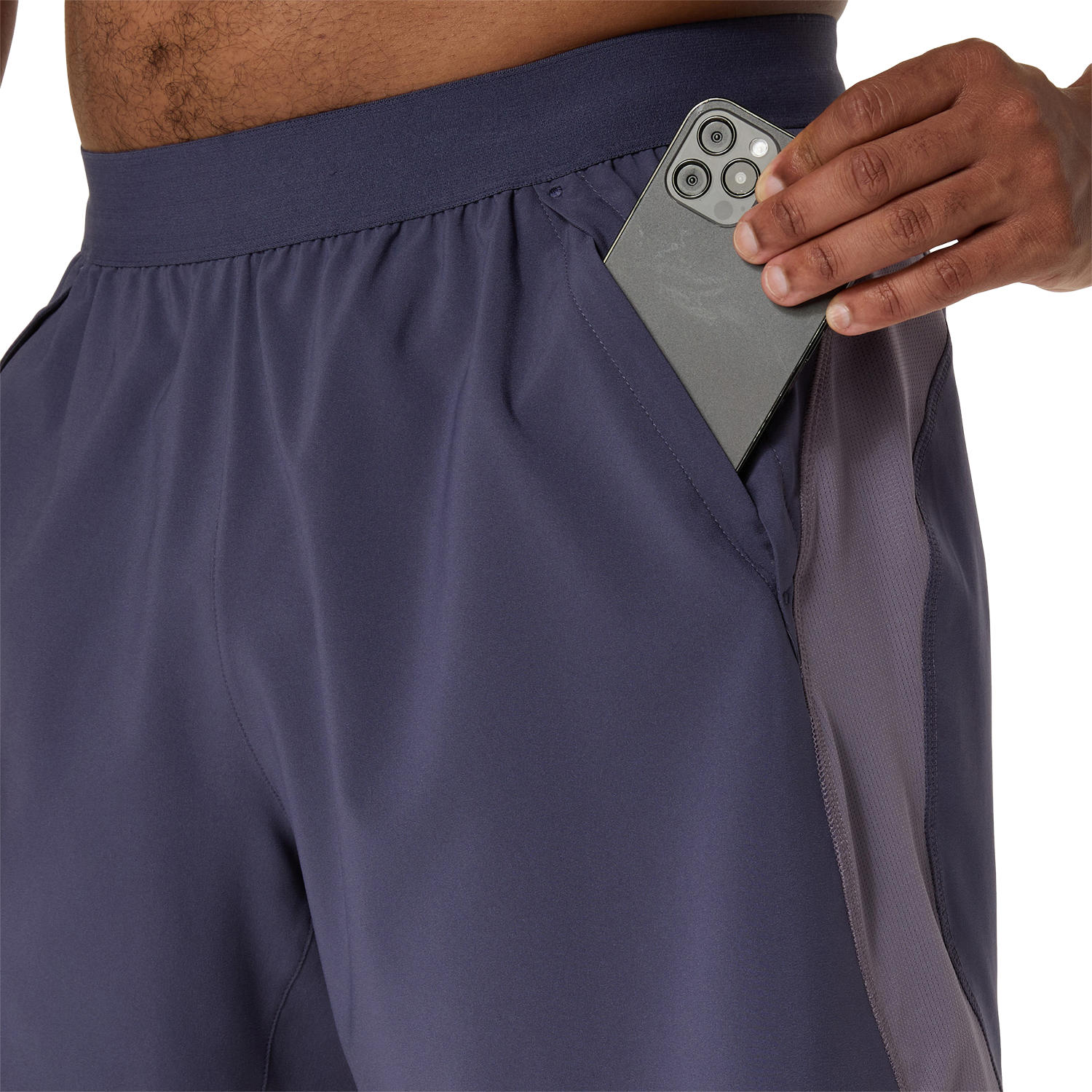 Mens Road 2 in 1 7 Inch Short