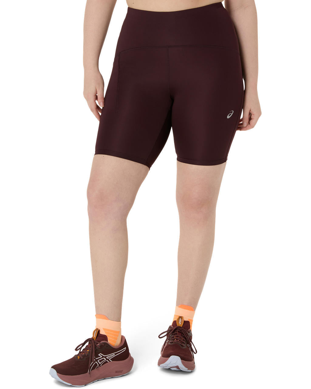 Womens Road High Waist 8" Sprinter Shorts