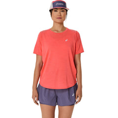Womens Running Road Short Sleeve T-Shirt