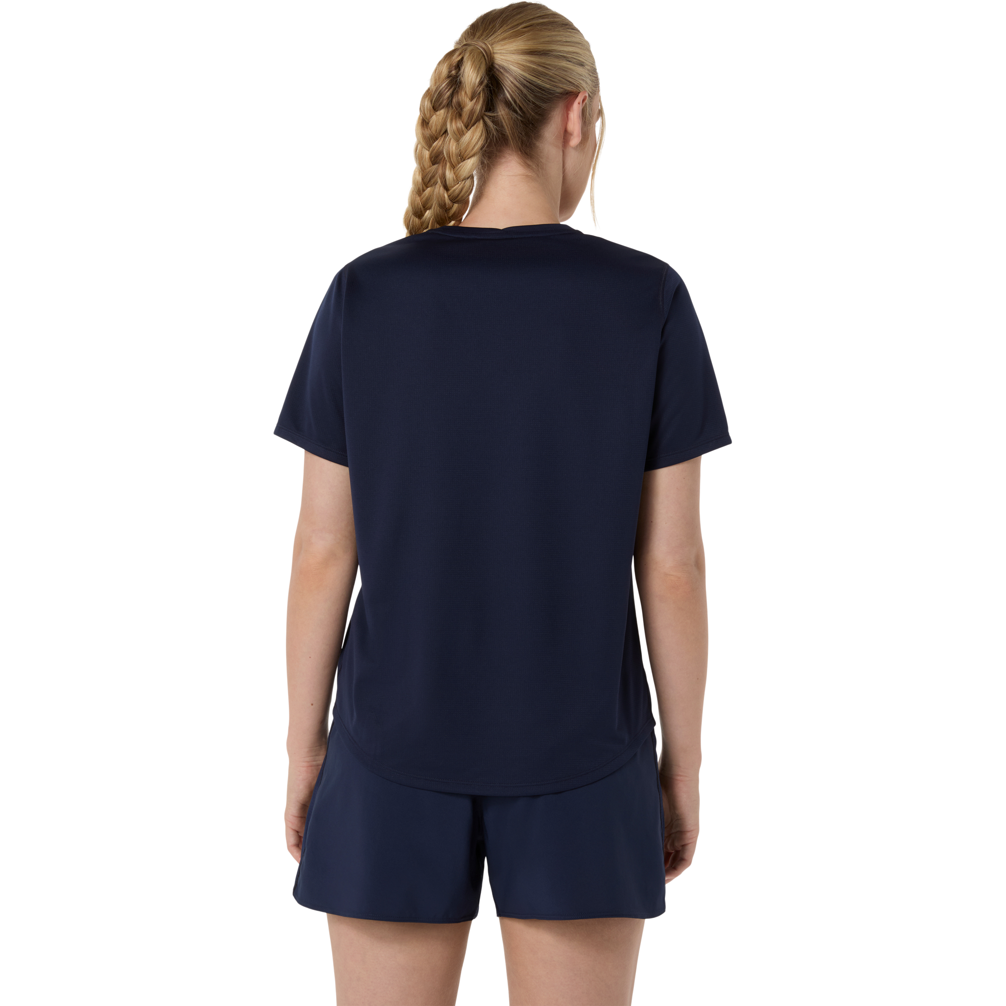 Womens Running Silver Short Sleeve Tshirt