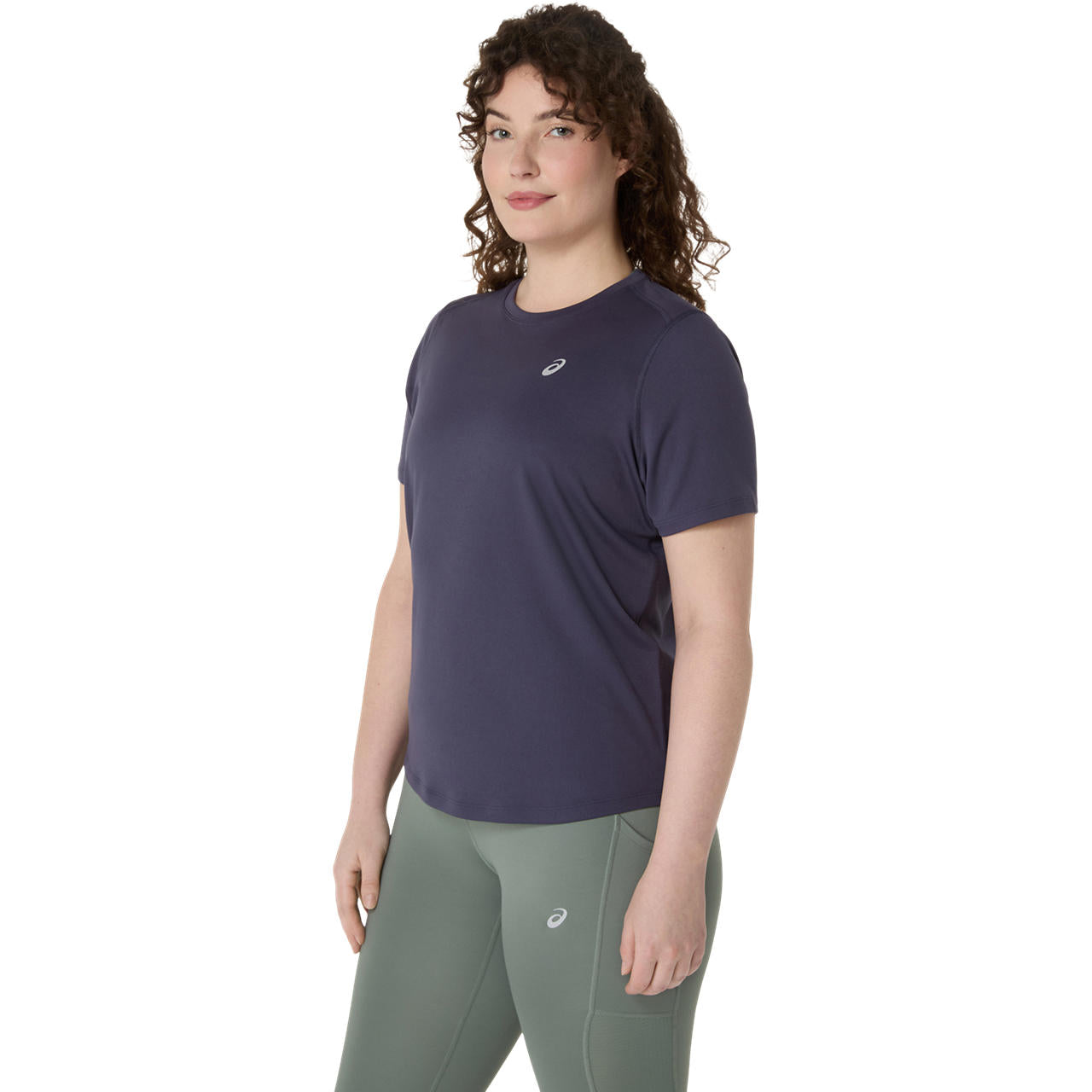 Womens Silver Short Sleeve Tees