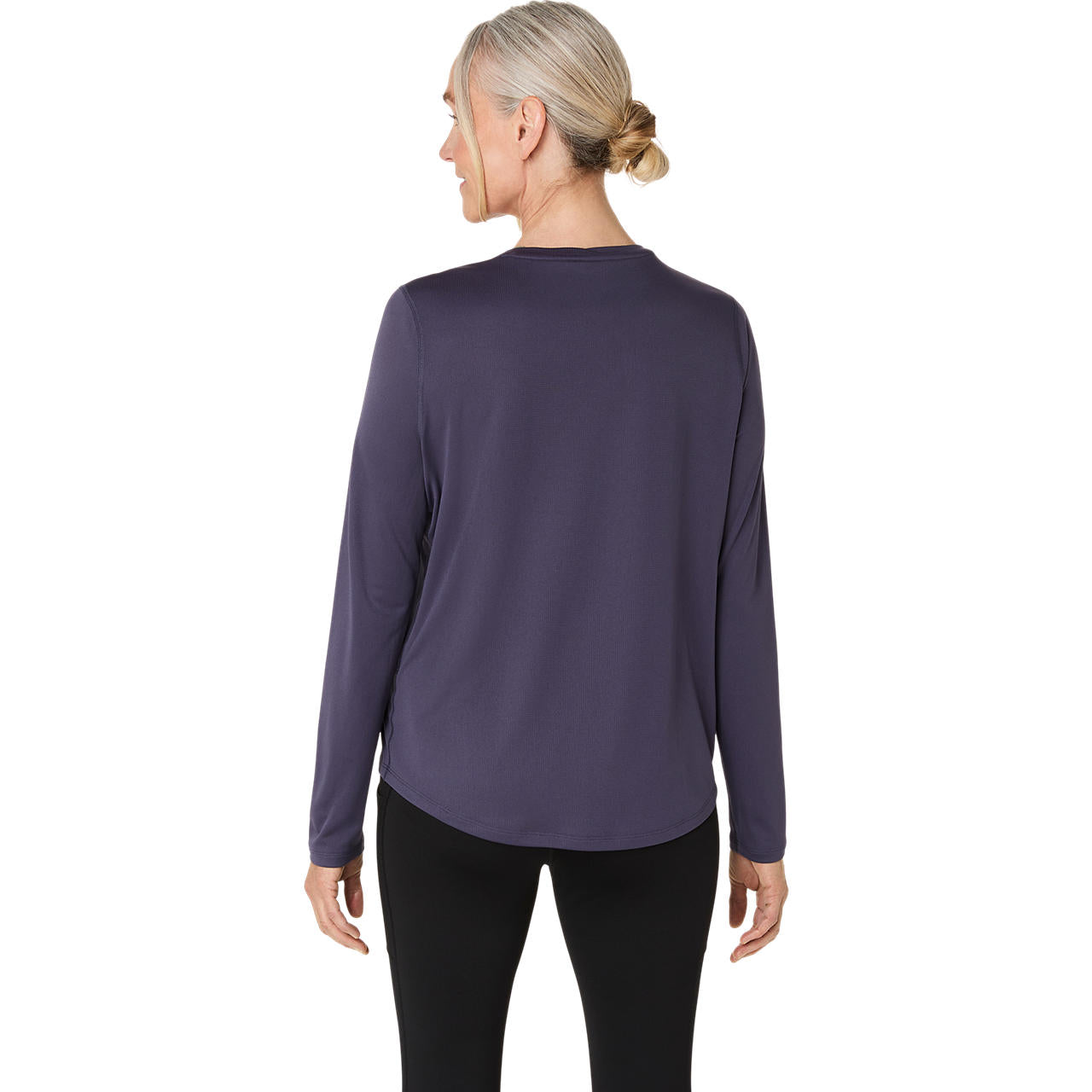 Womens Silver Long Sleeve Tees