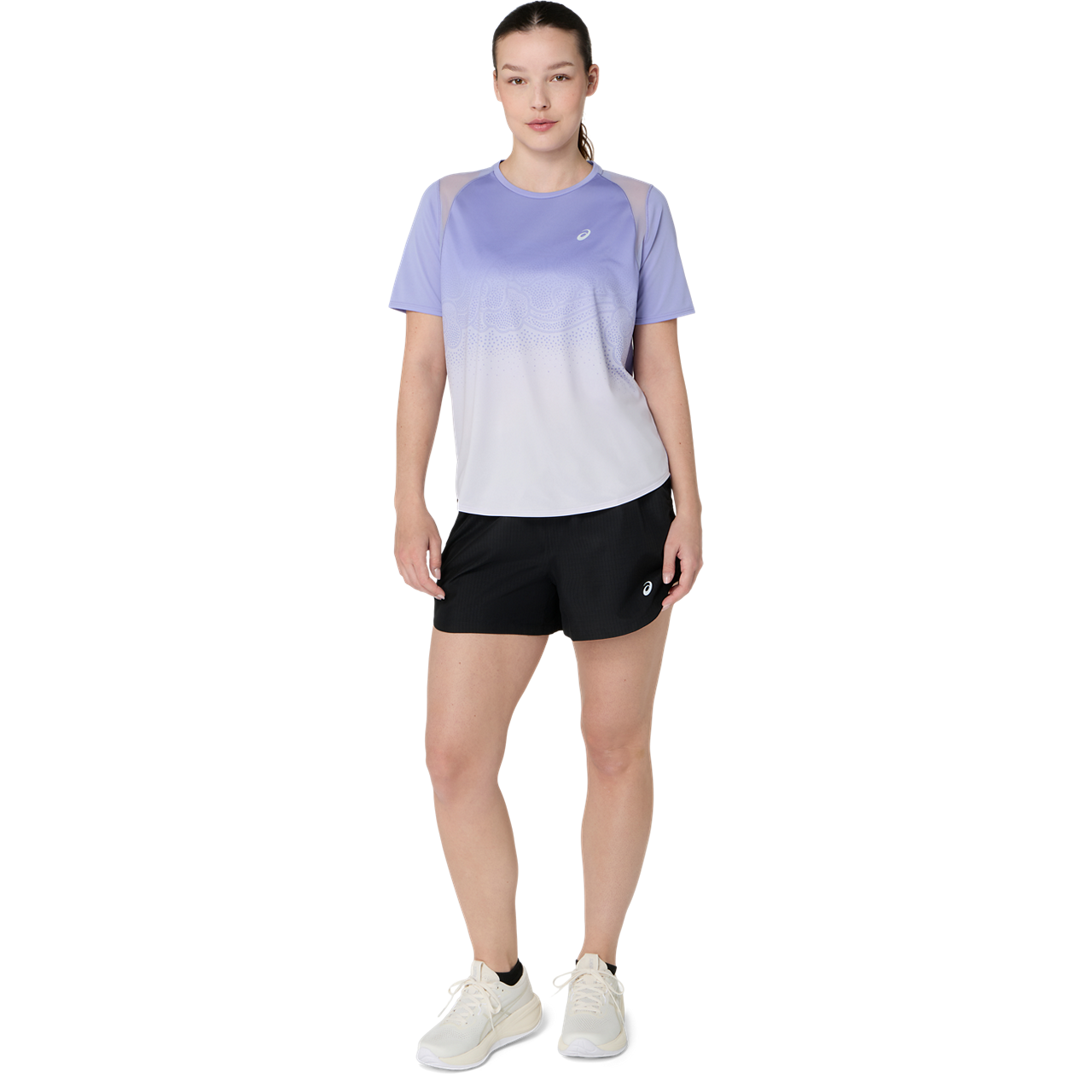 Womens Road Fade Short Sleeve Top