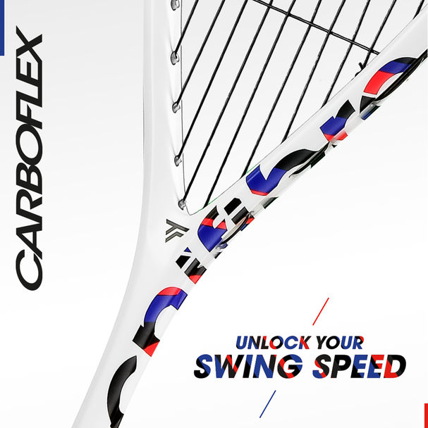 Carboflex X-Top V2 130 Squash Racket