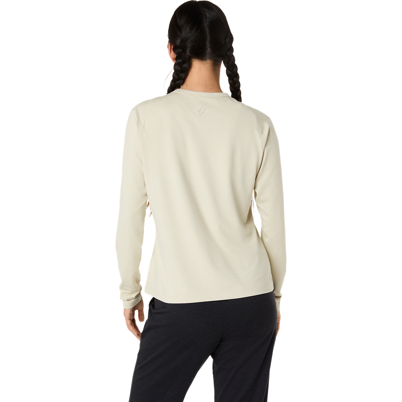 Womens Refined Texture Long Sleeve Top