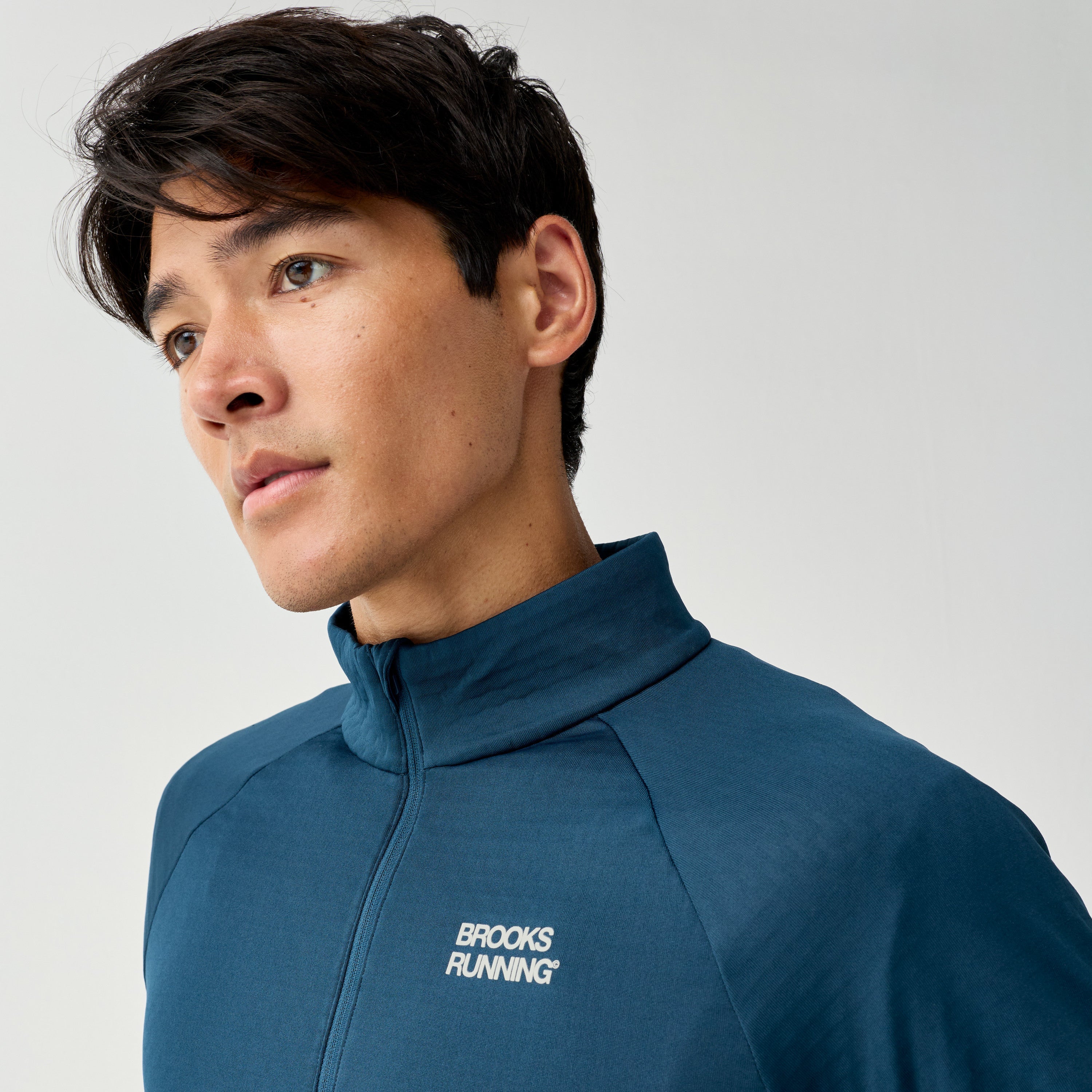 Mens Thermal Reflective 1/4 Zip Top