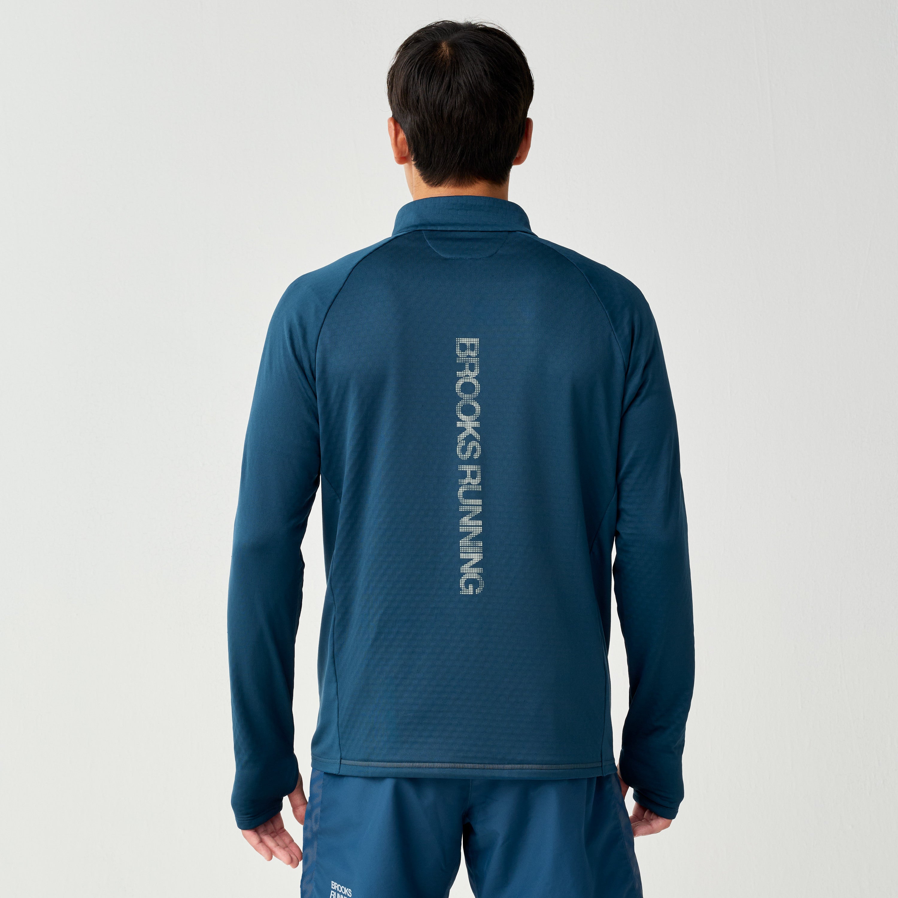 Mens Thermal Reflective 1/4 Zip Top