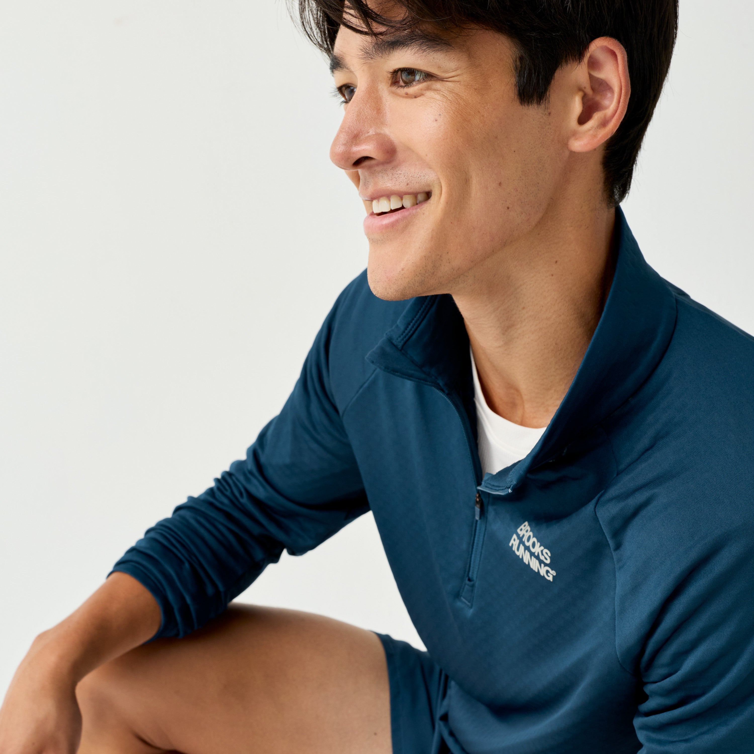 Mens Thermal Reflective 1/4 Zip Top