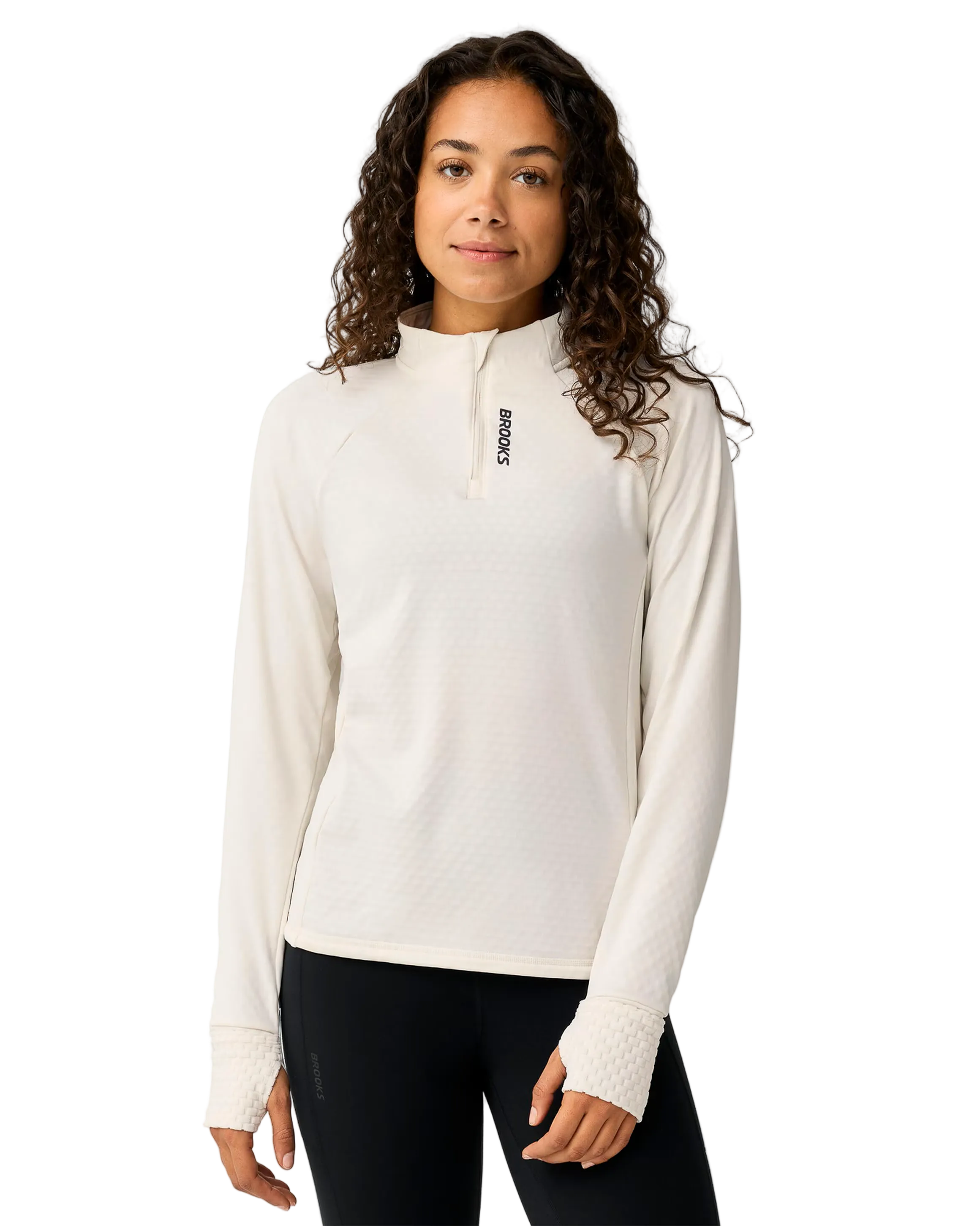 Womens Running Momentum Thermal 1/4 Zip
