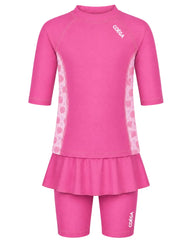 Girls Shells 2 Pc Skirt Swimset