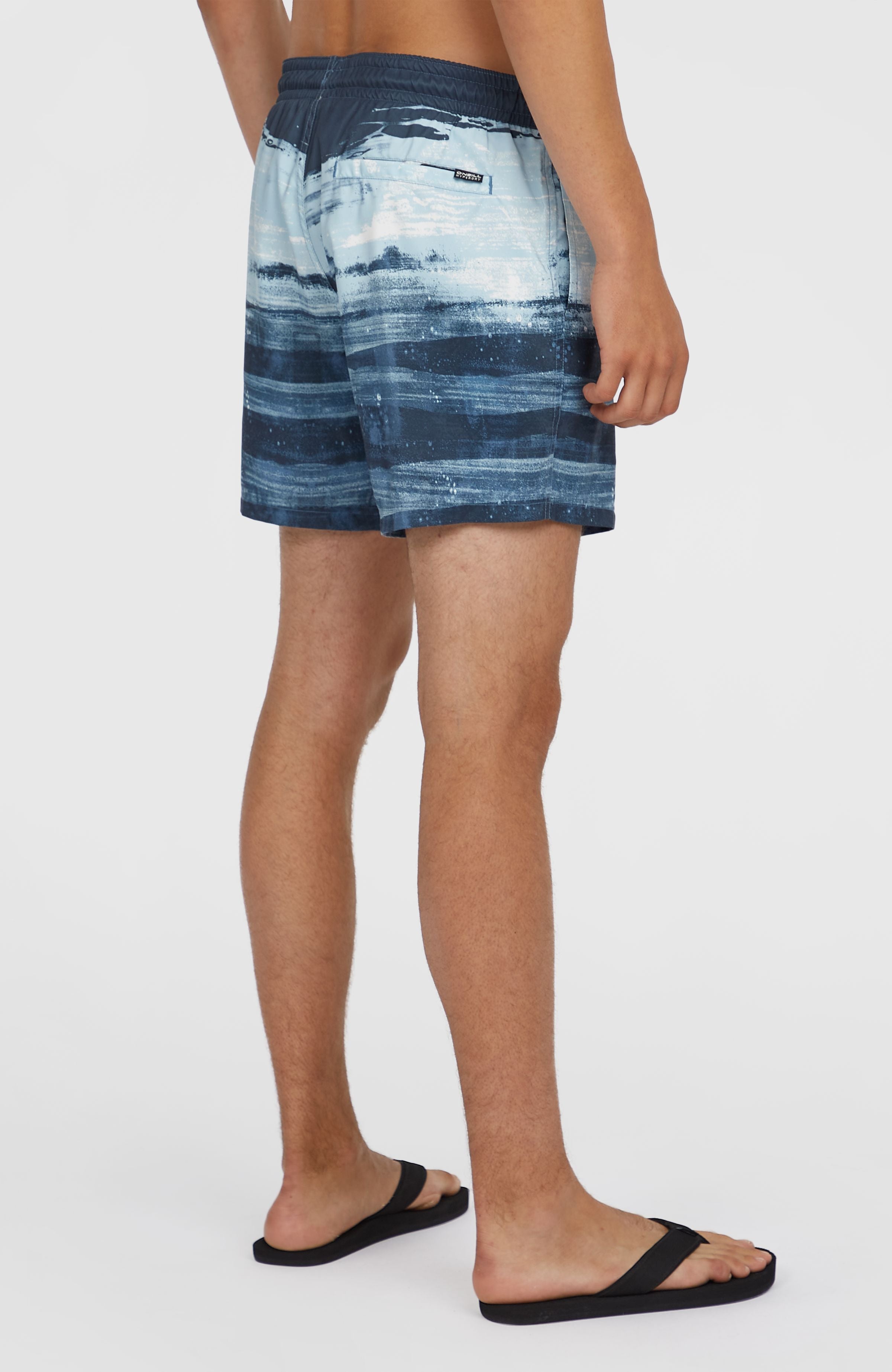 Mens Cali Gradient 14 Inch Swim Shorts