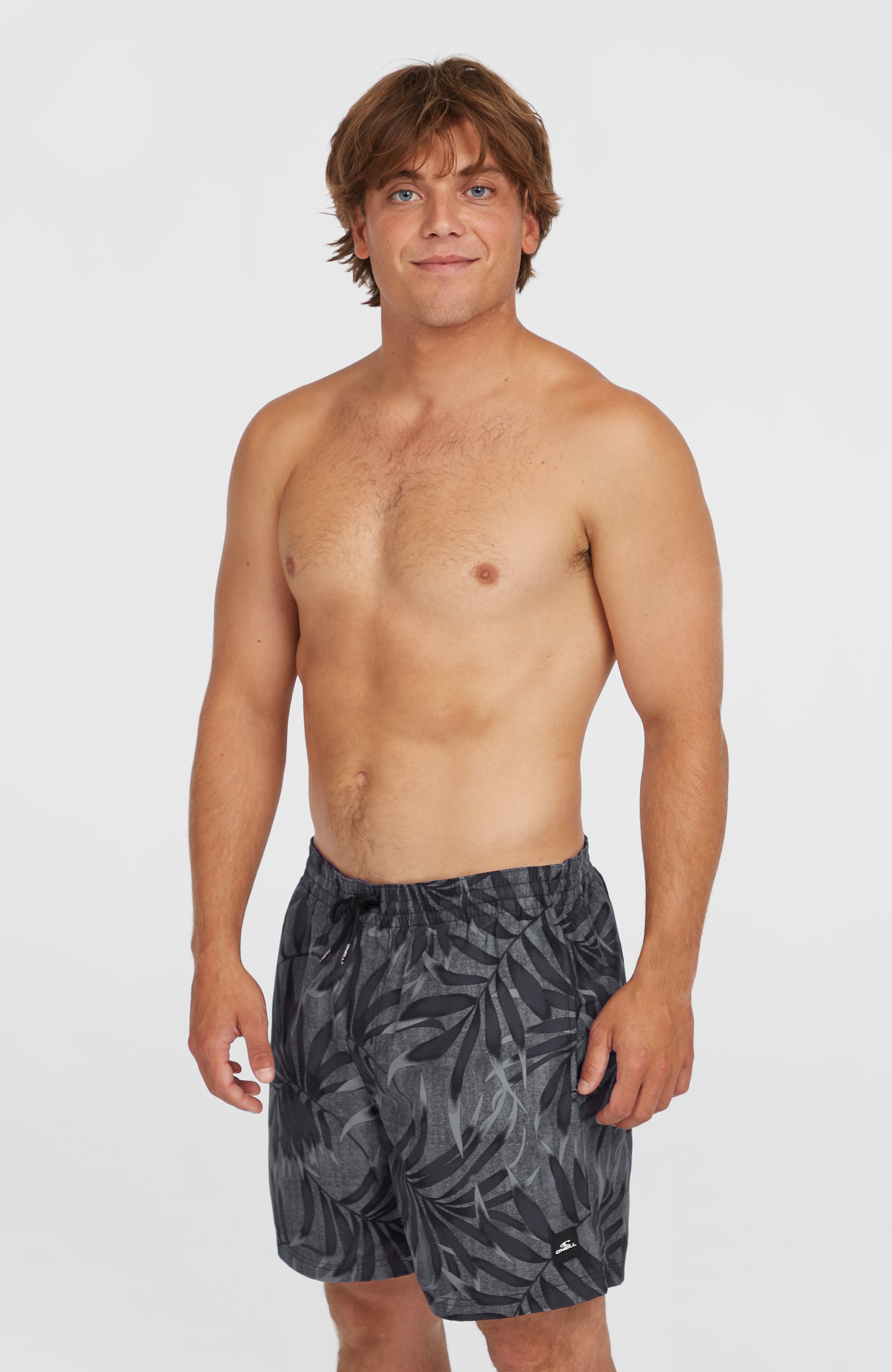 Mens Cali Floral 16 inch Swim Shorts