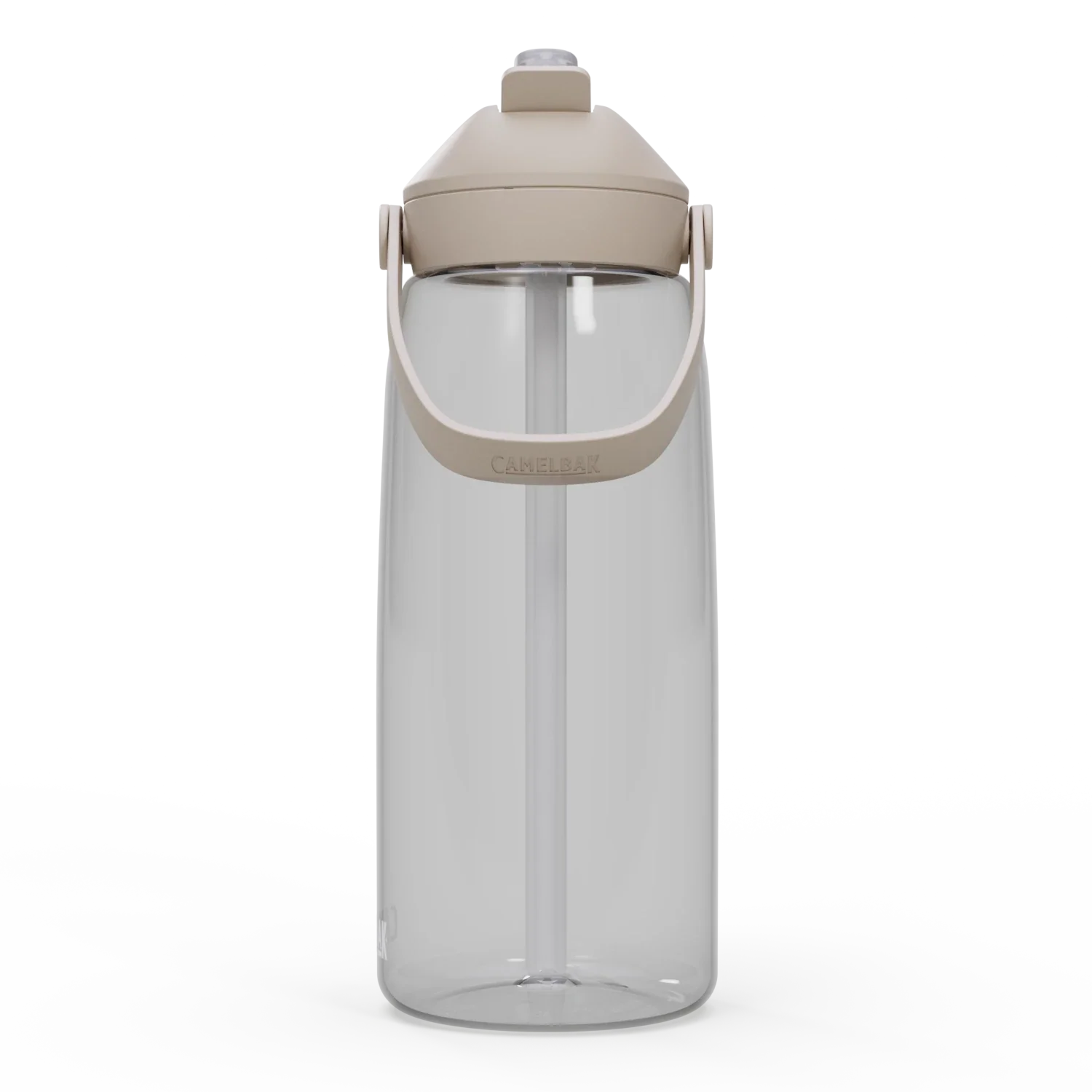 Thrive Flip Straw Clear 32 Ounce Water Bottle