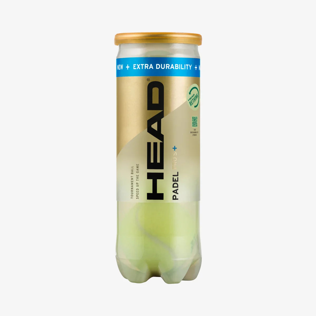 3B HEAD Padel Pro S + Can of 3 balls