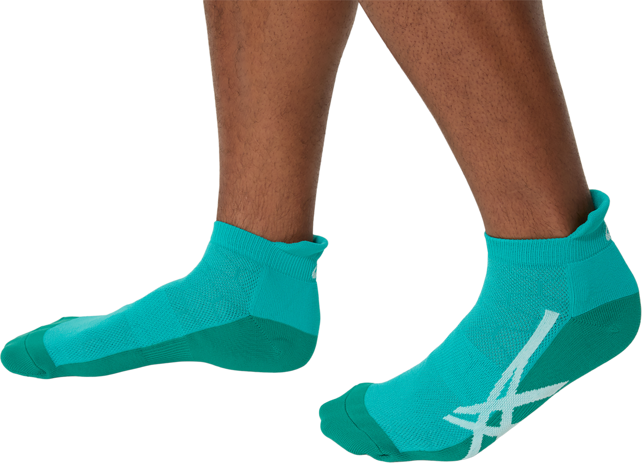 Cushioned Single Tab No Show Running socks