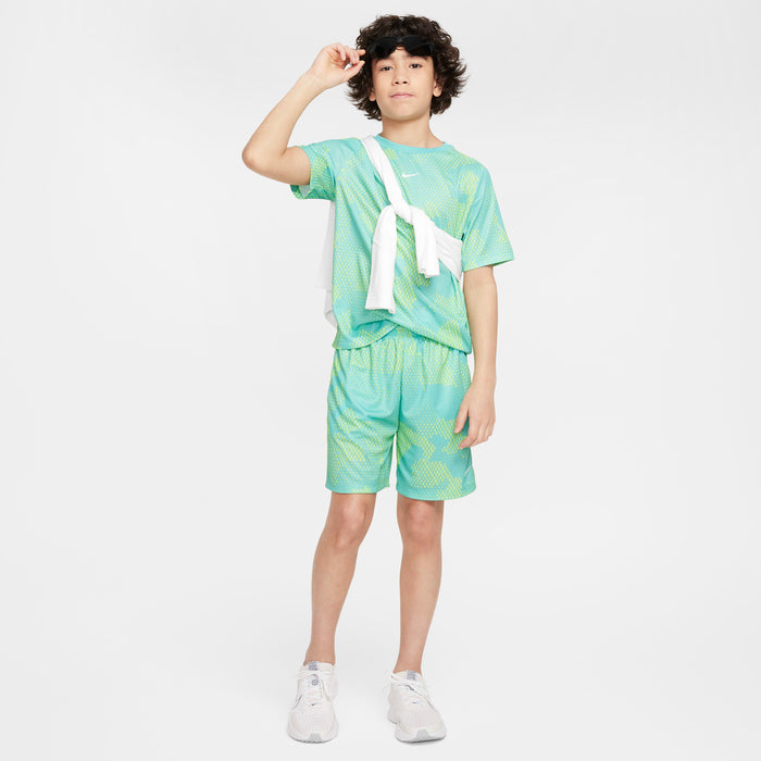 Boys Performance Dri-Fit All Over Print Shorts