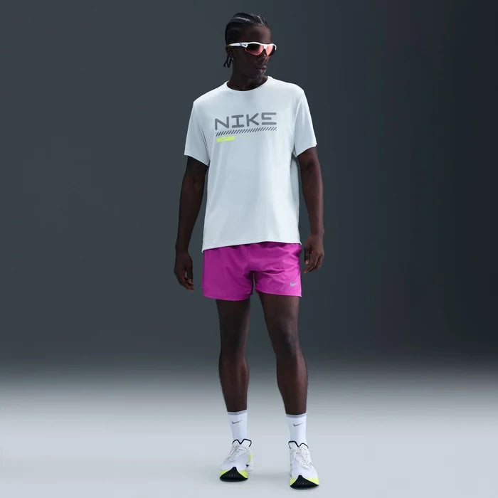 Mens Dri-Fit UV Miler Graphic Short Sleeve T-Shirt