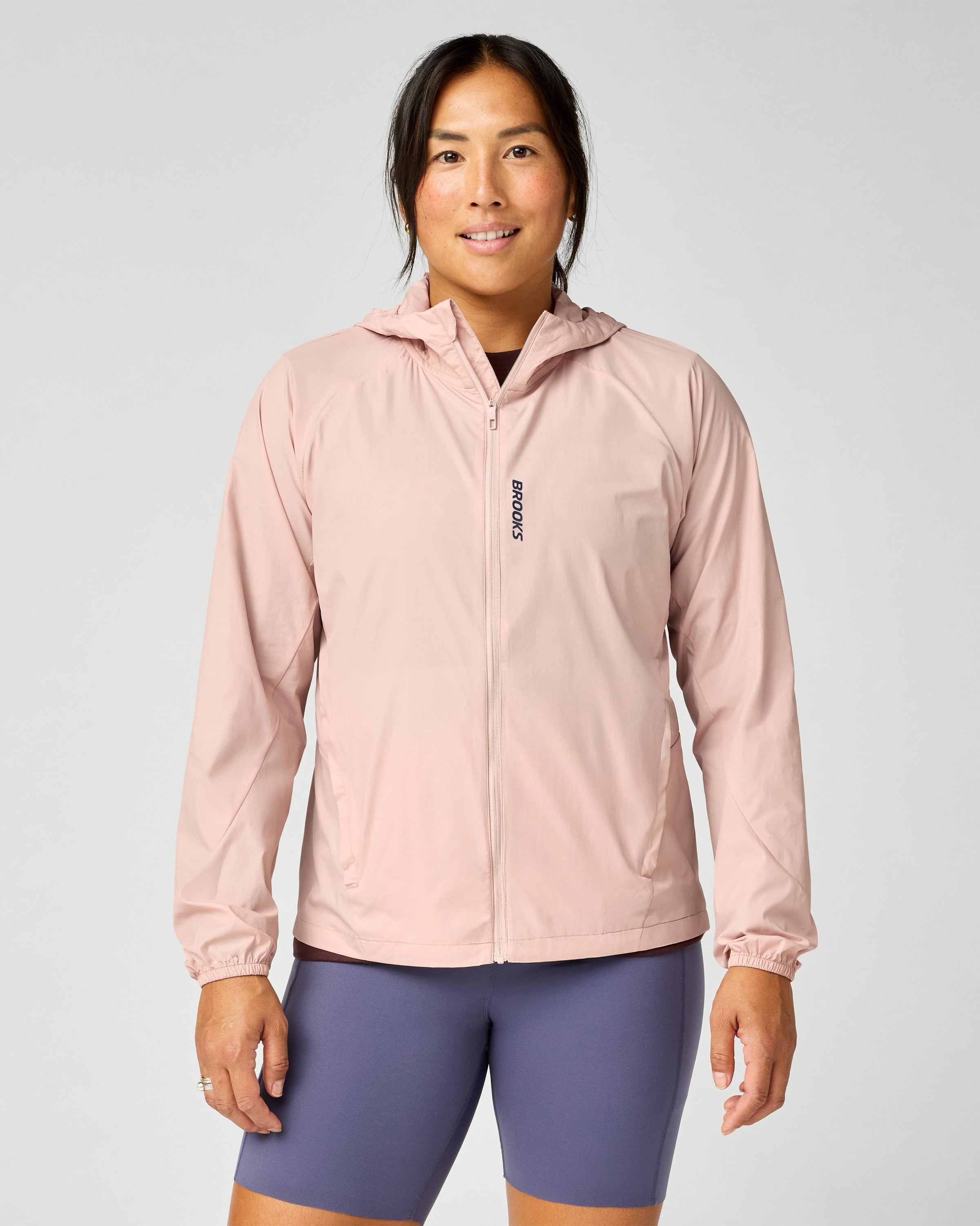 Womens Running Canopy Packable Jacket
