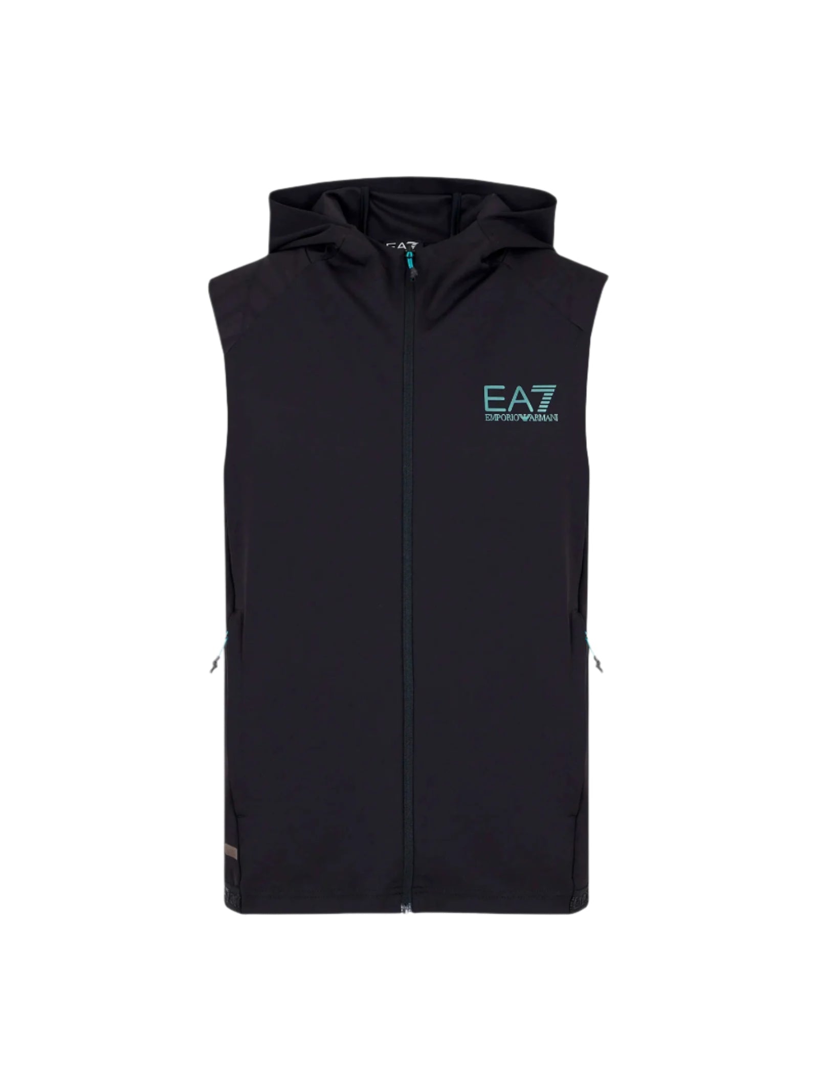 Mens Vigor7 Full Zip Sleeveless Hoodie