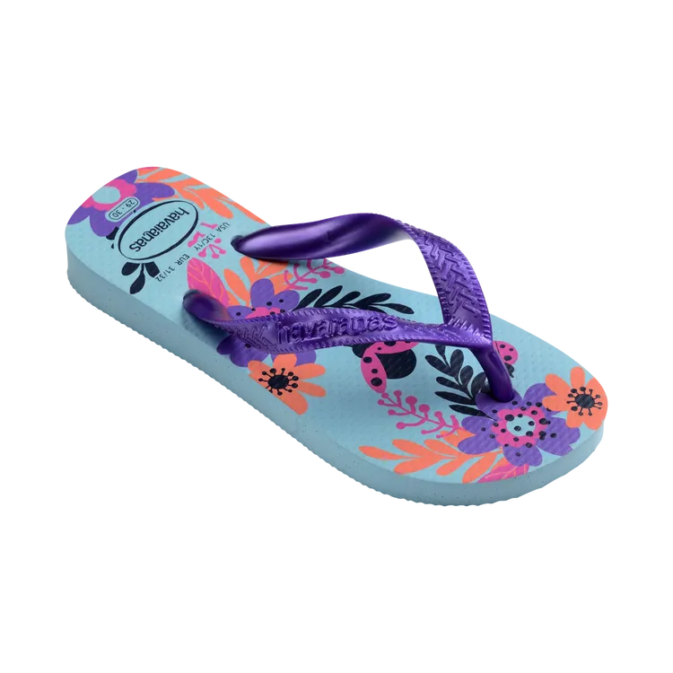 Kids Flores Flip Flop