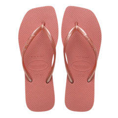Womens Slim Square Flip Flop