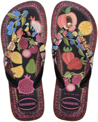 Womens Top Tropicalia Vibes Flip Flop