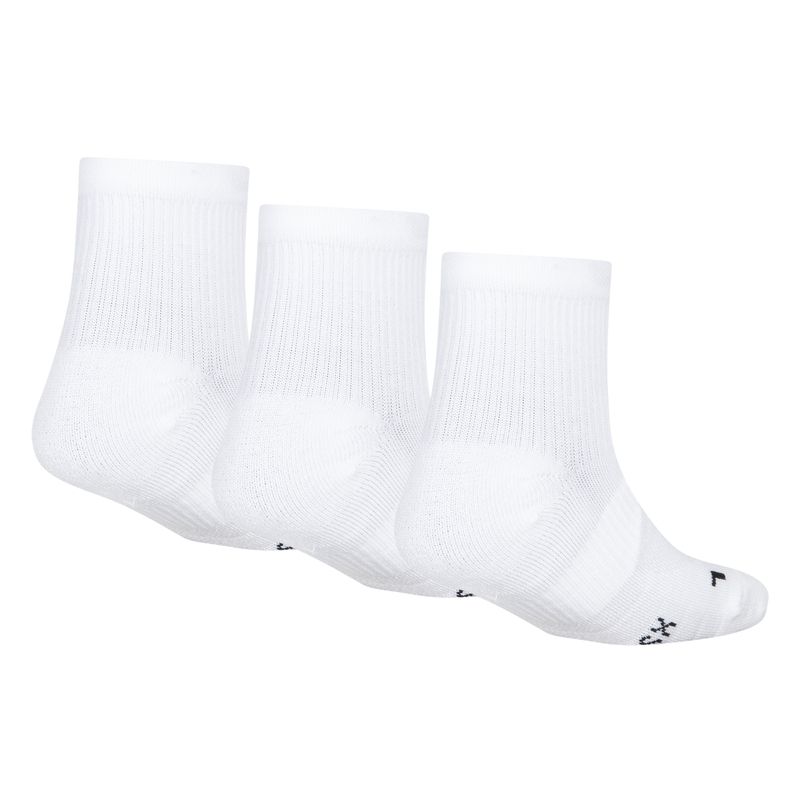 3 Pack Kids Multiplier Quarter Socks