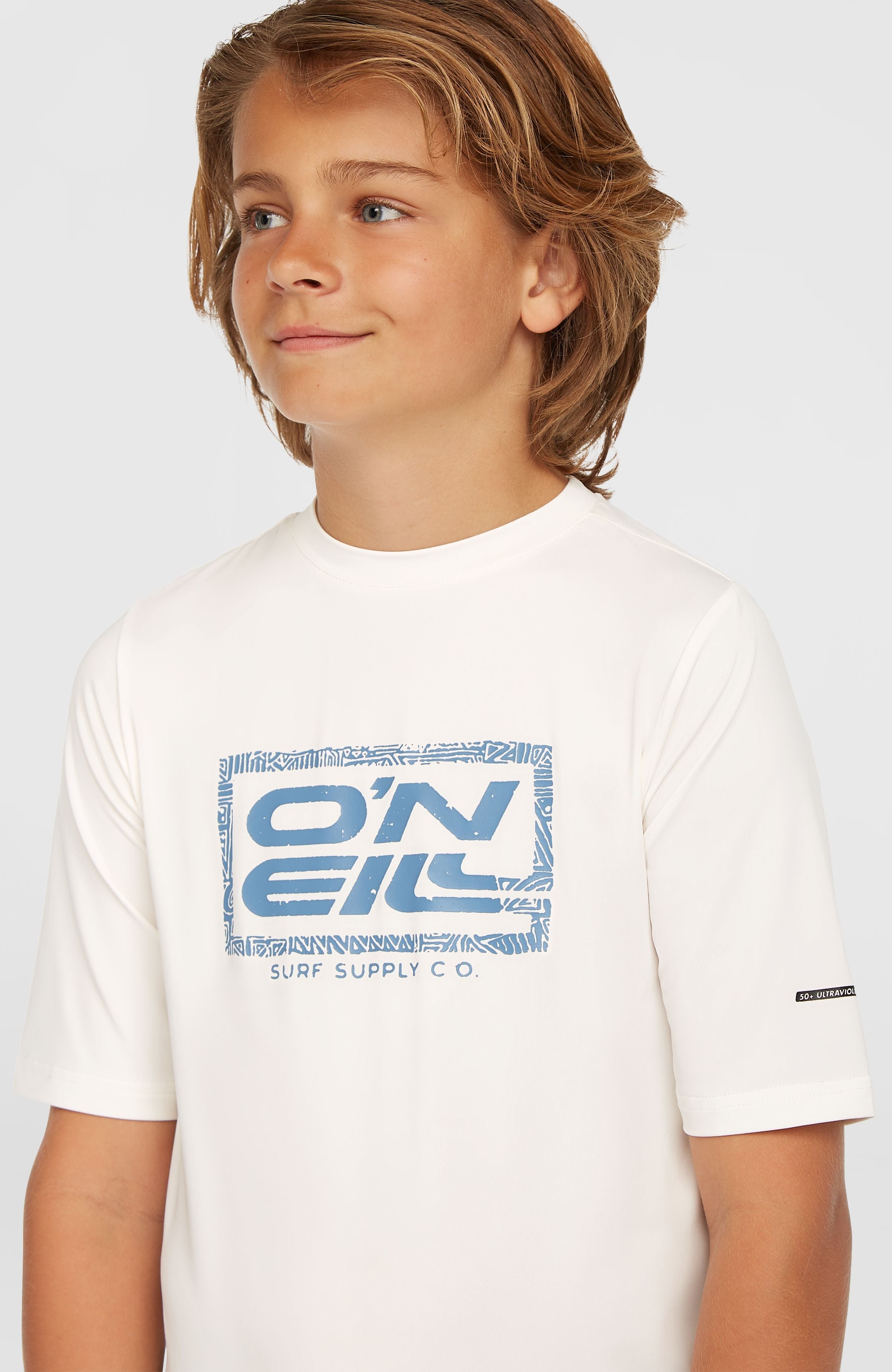 Boys Hybrid Swim Short Sleeve T-Shirt
