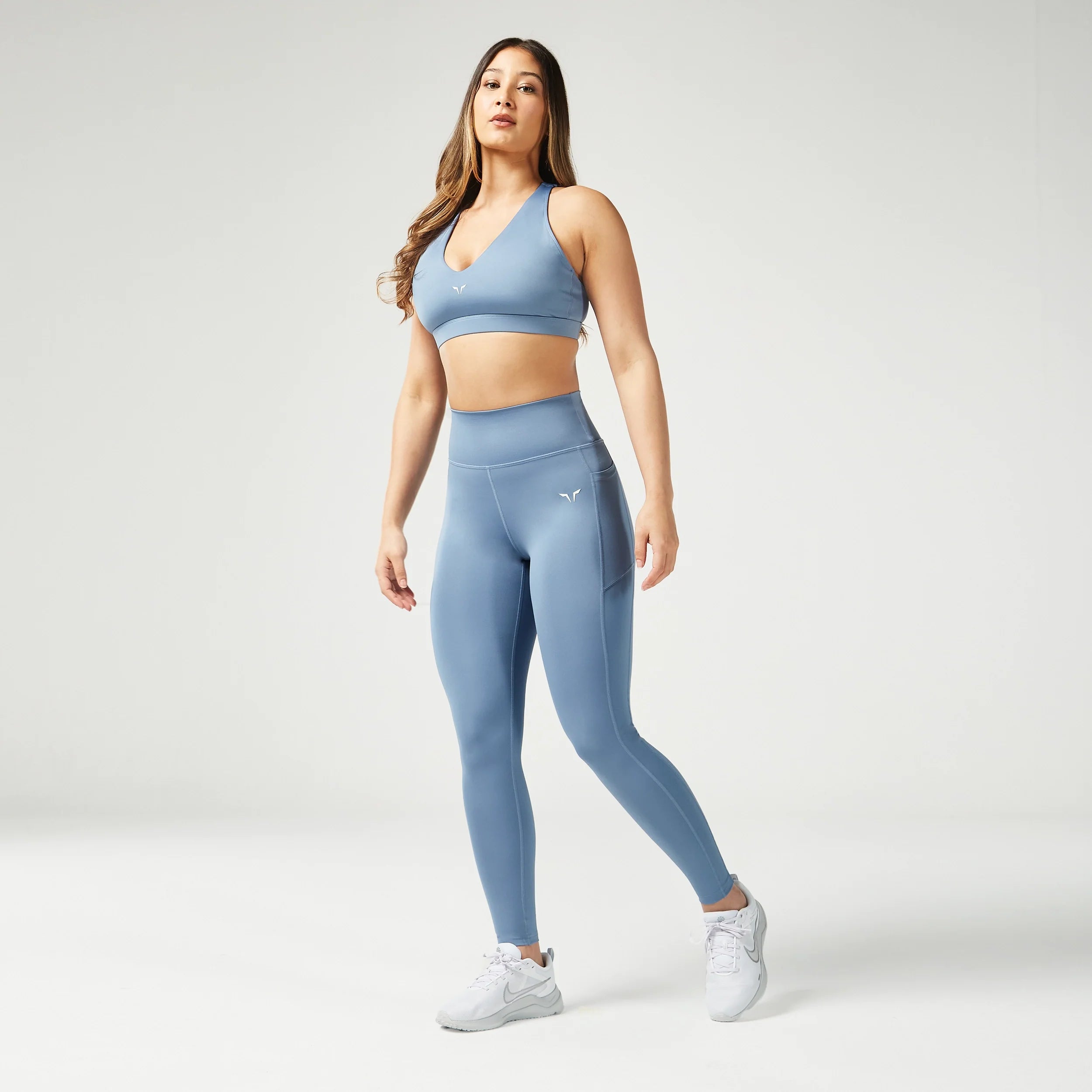 Womens Essential High Waist Full Length Tight