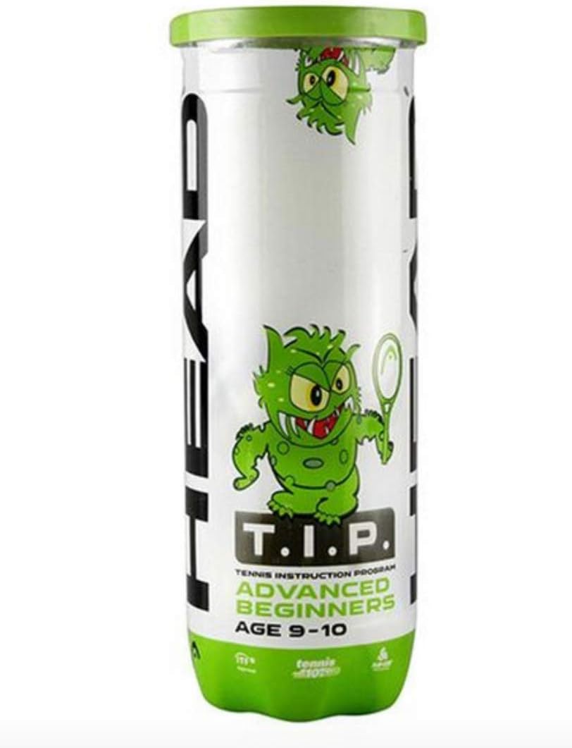T.I.P Green Tennis 3 Ball Can