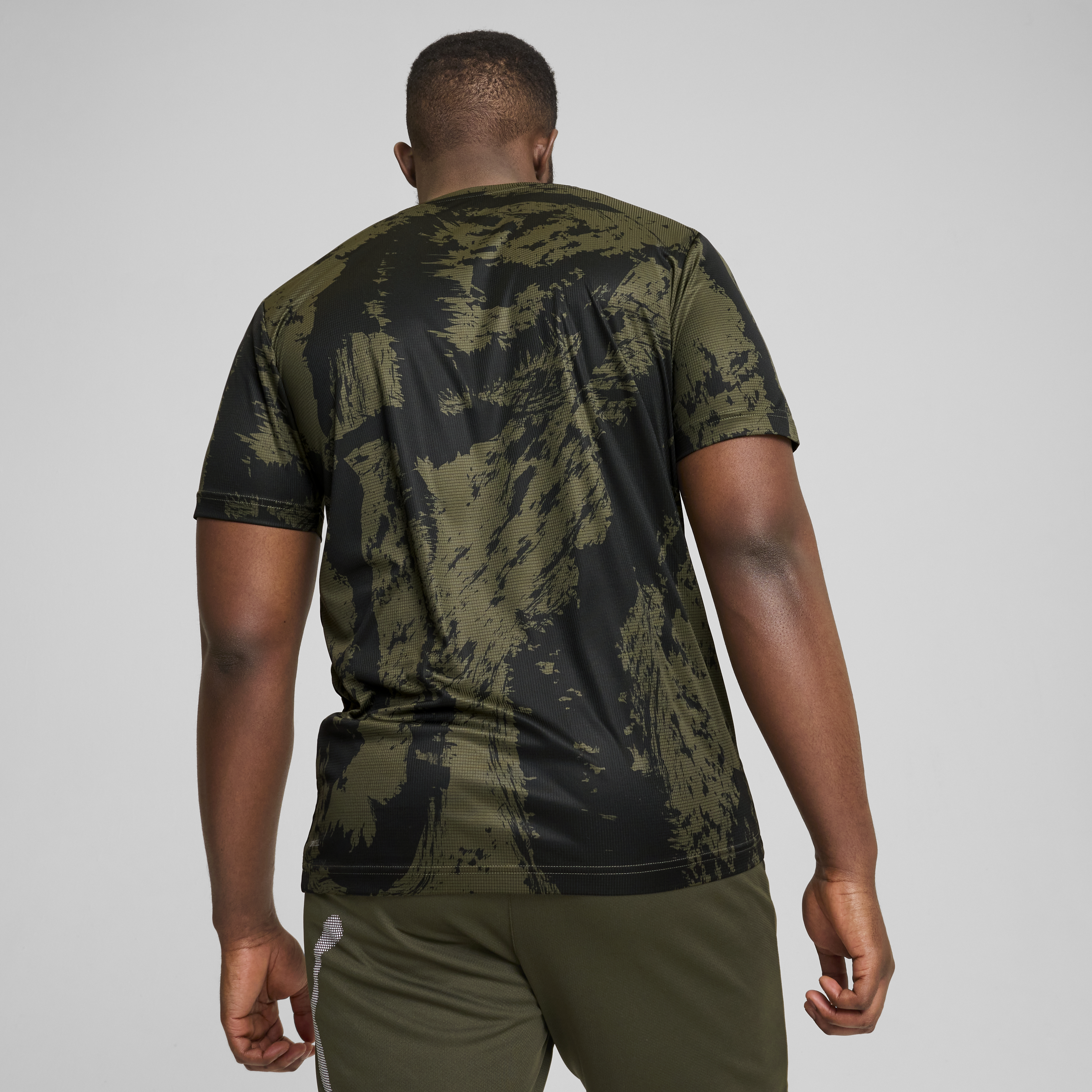 Mens Train All Day Printed Short Sleeve T-Shirt